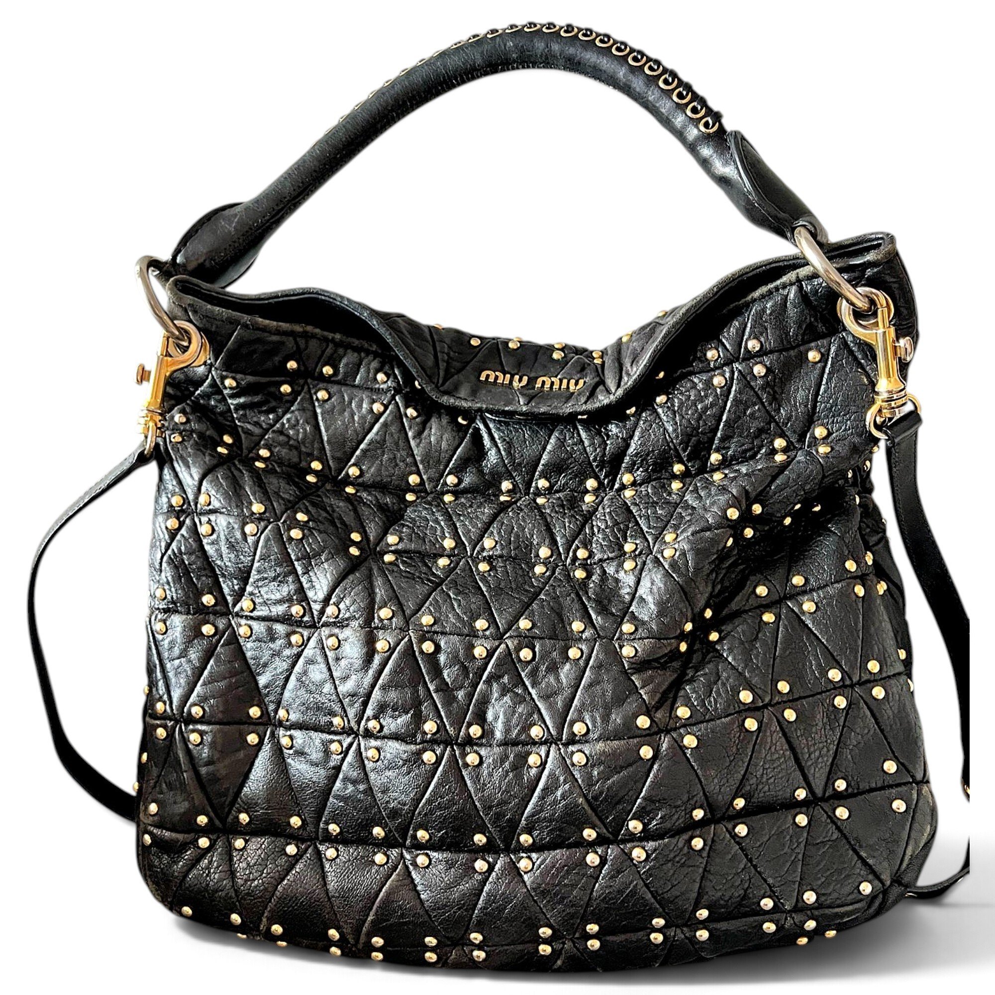 Leather handbag