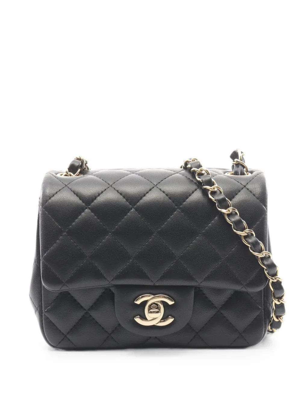 2021 mini turn-lock shoulder bag