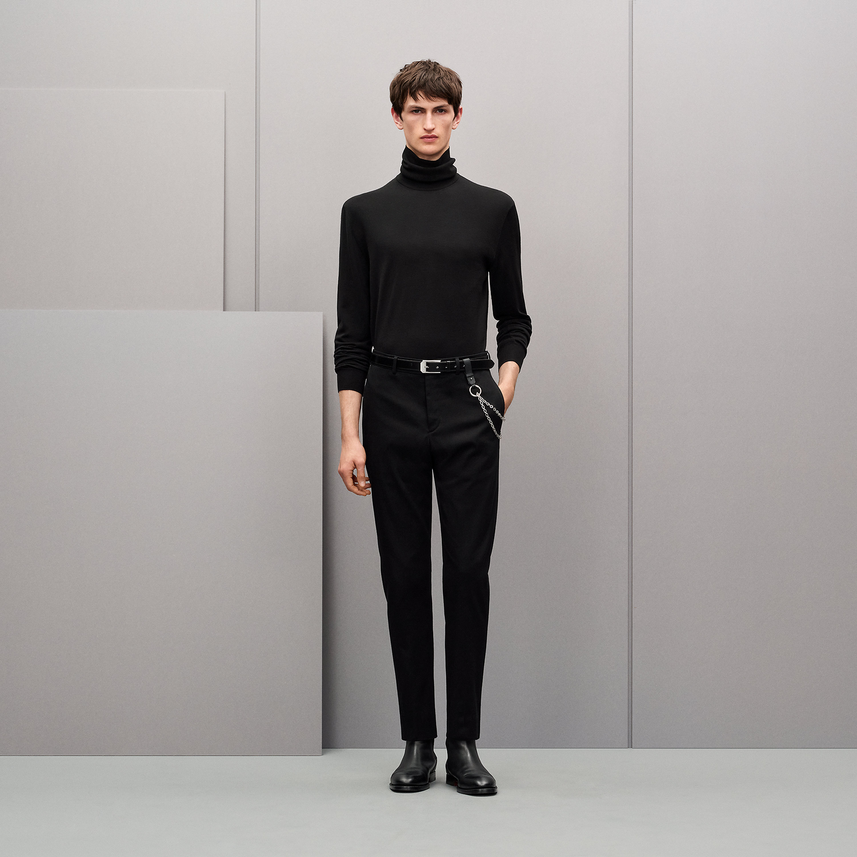 "Detail H" turtleneck sweater