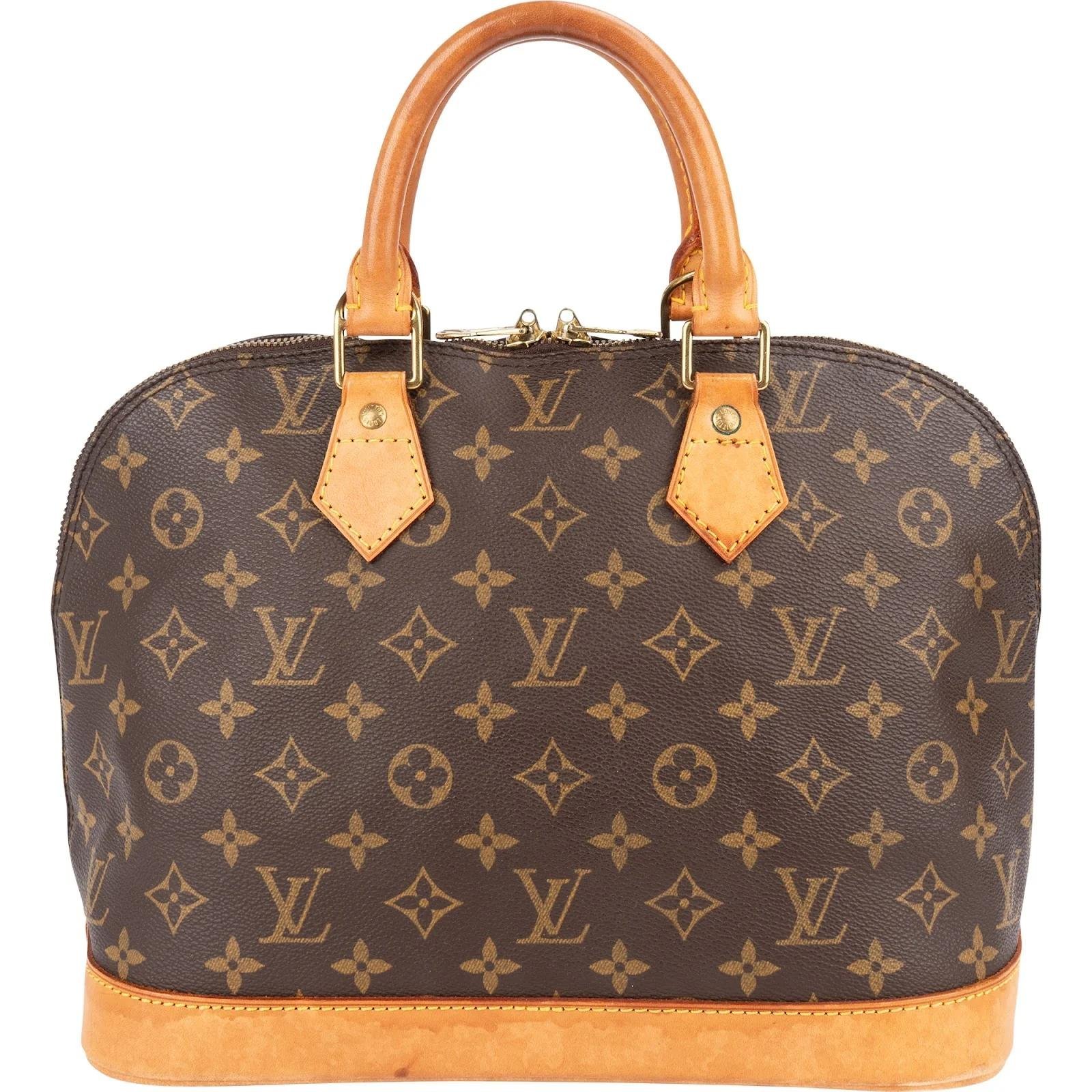 Alma leather handbag
