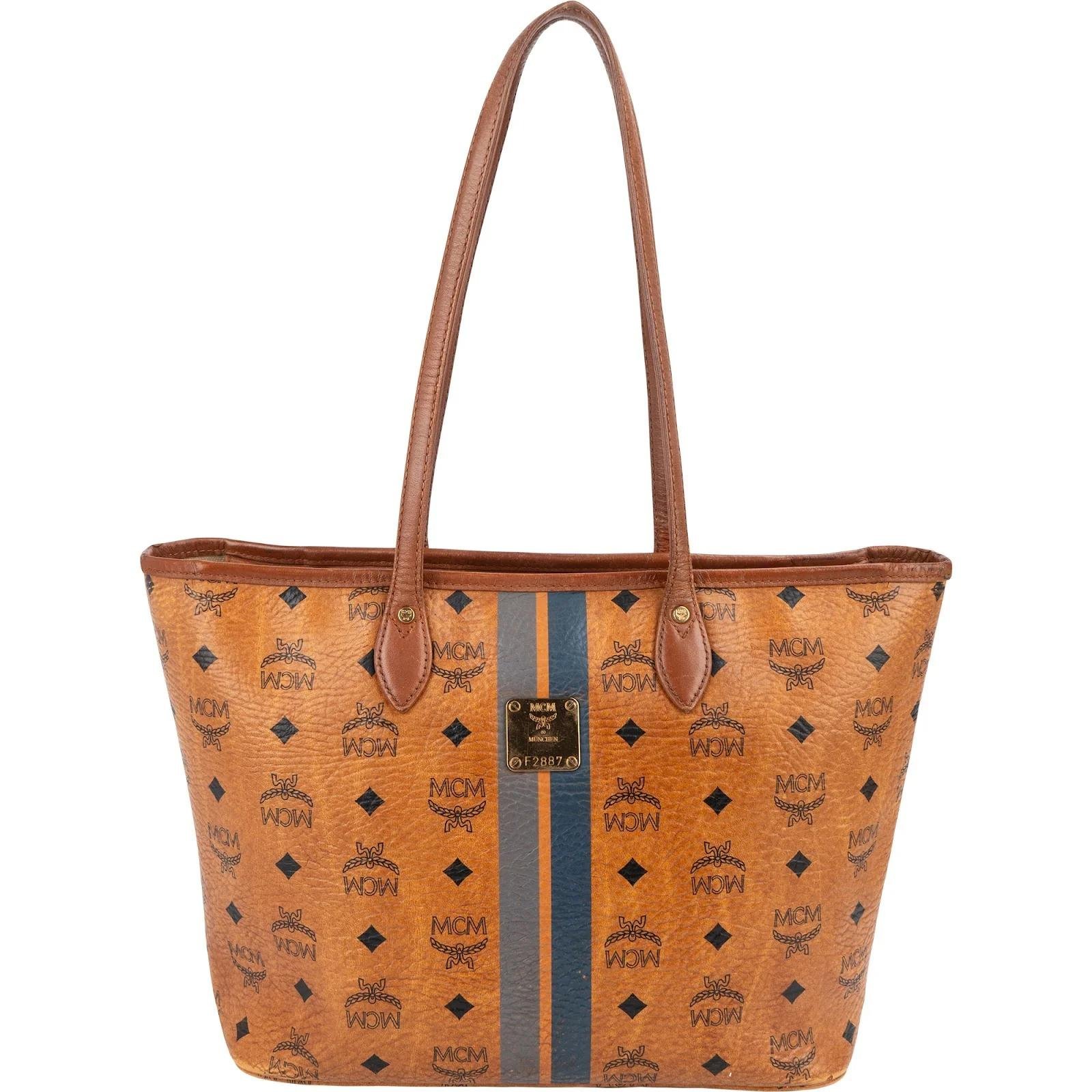 MCM Boston leather handbag