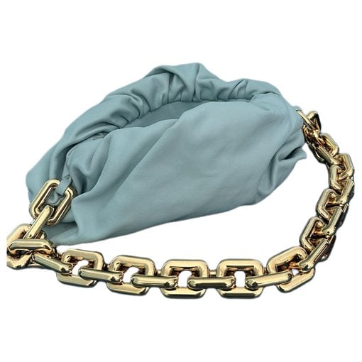 Chain Pouch leather handbag