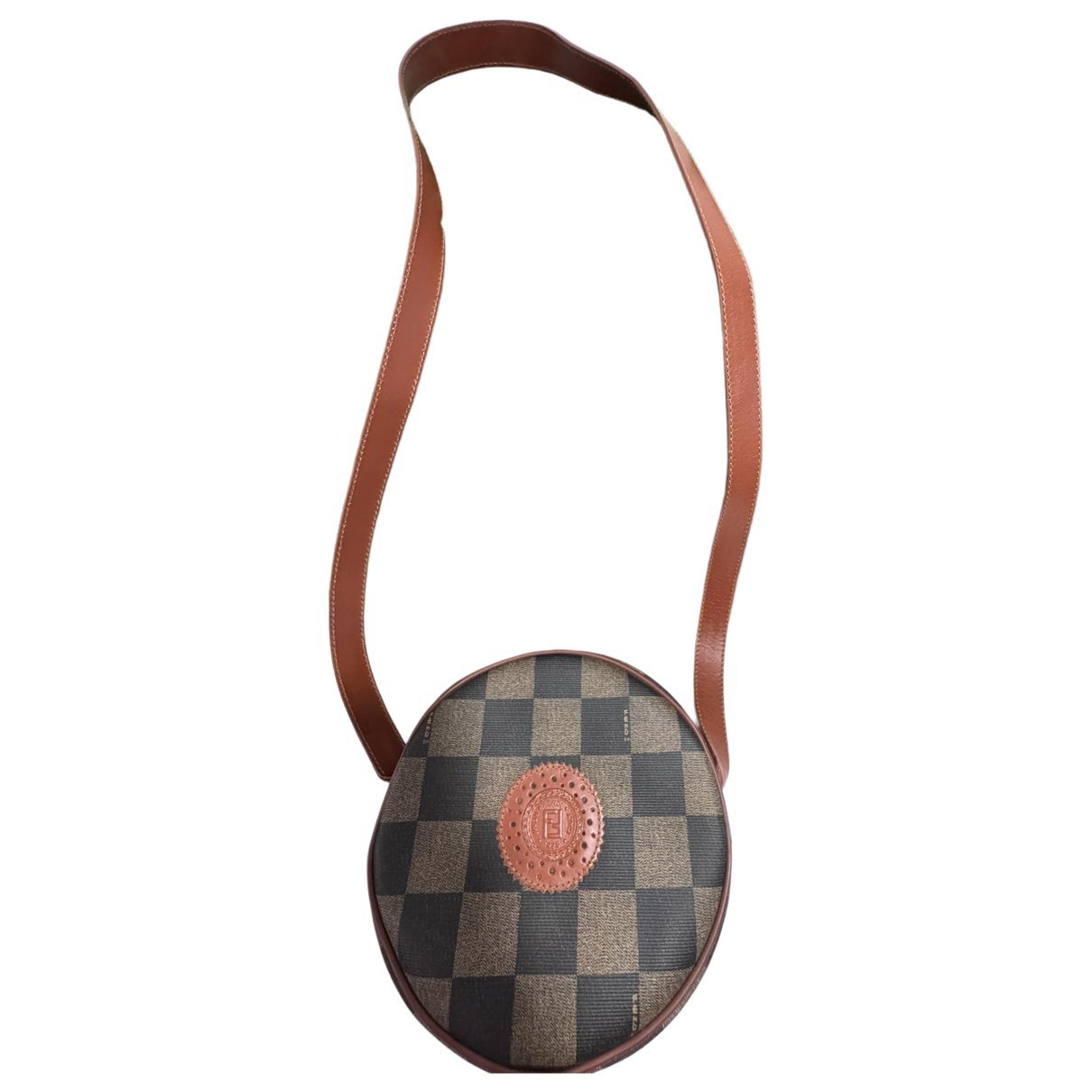 Vegan leather crossbody bag