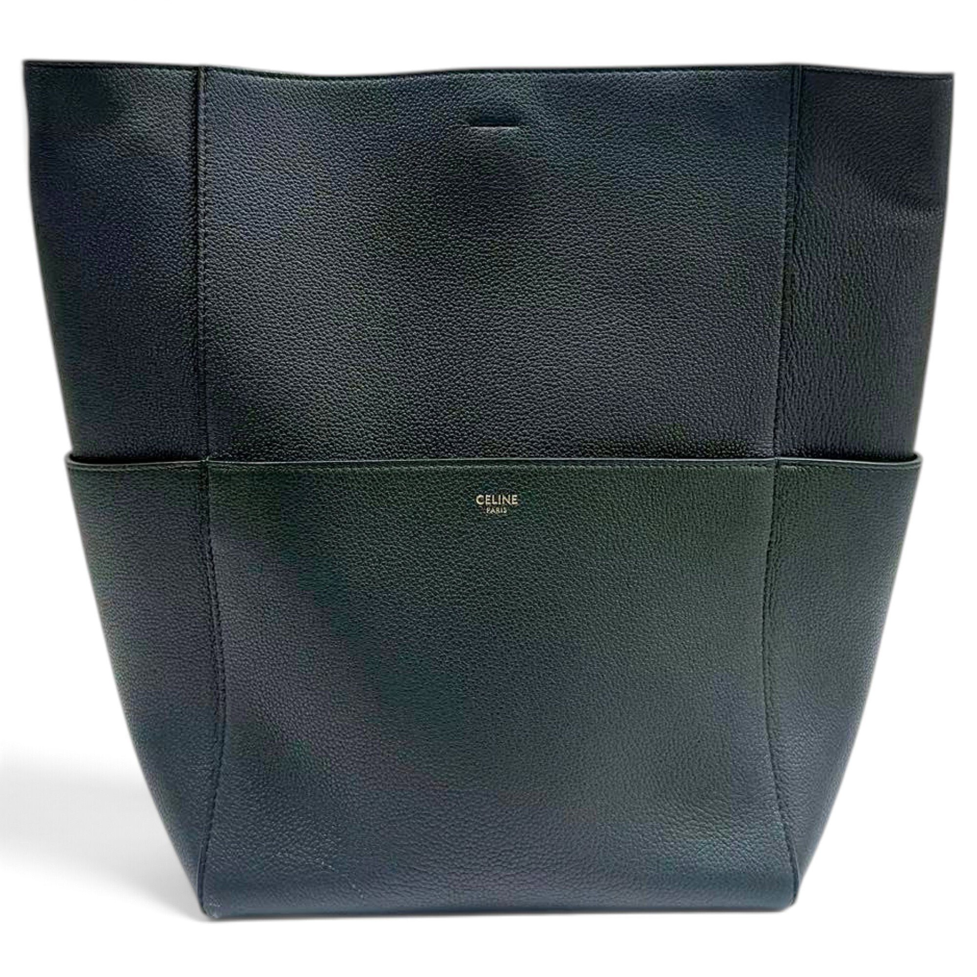 Seau Sangle leather handbag