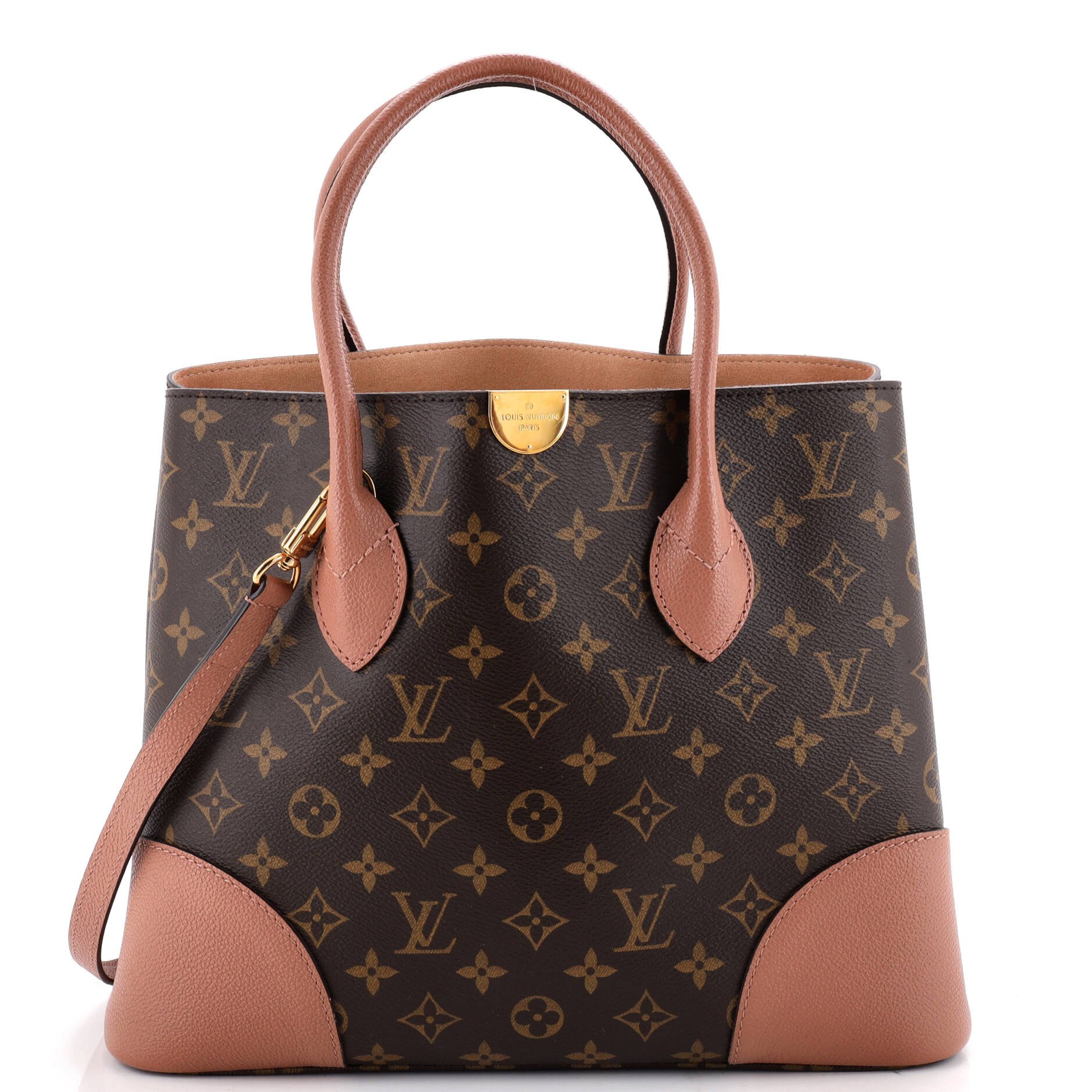 Flandrin Handbag Monogram Canvas and Leather