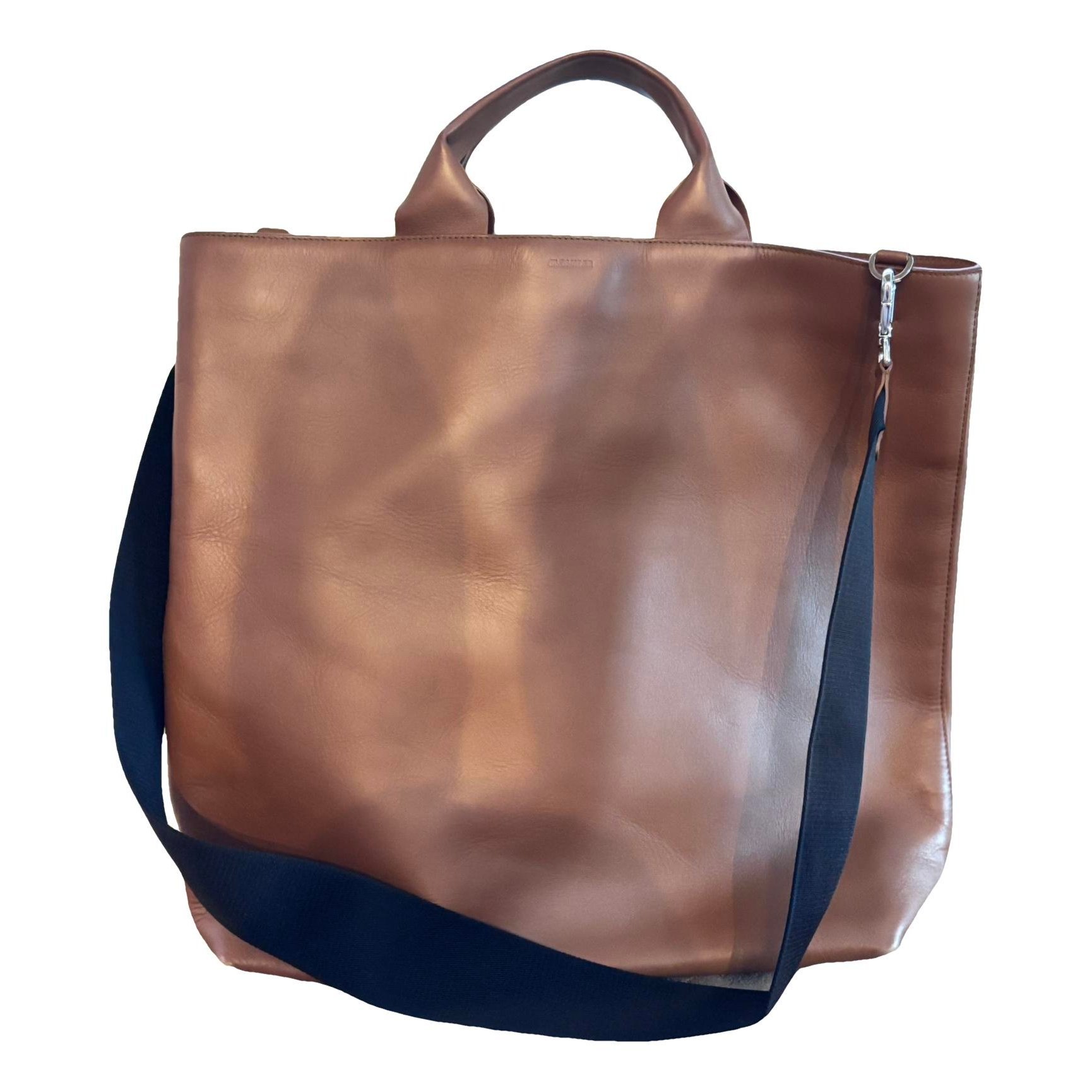 Jil Sander Shopper leather tote