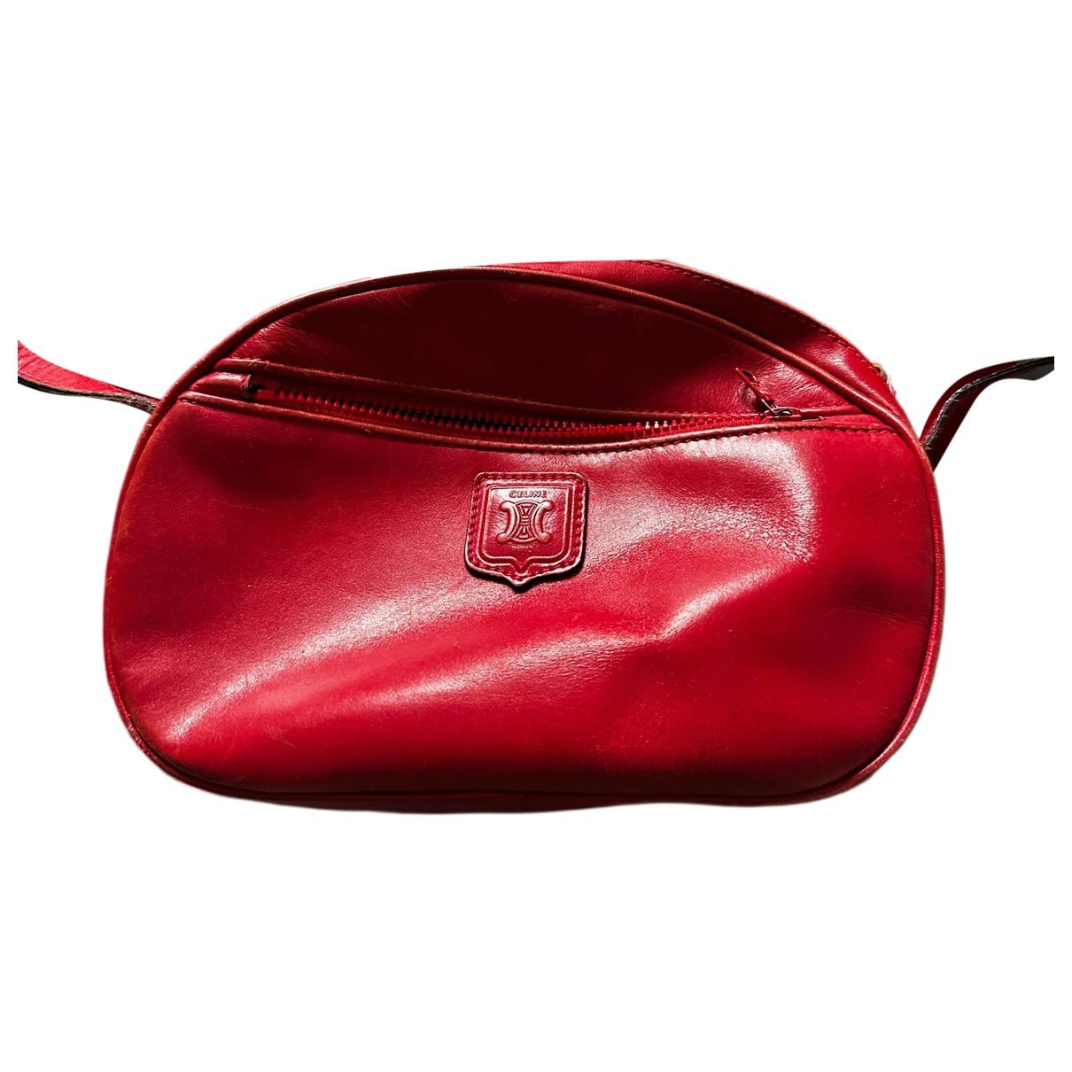 Charm leather crossbody bag