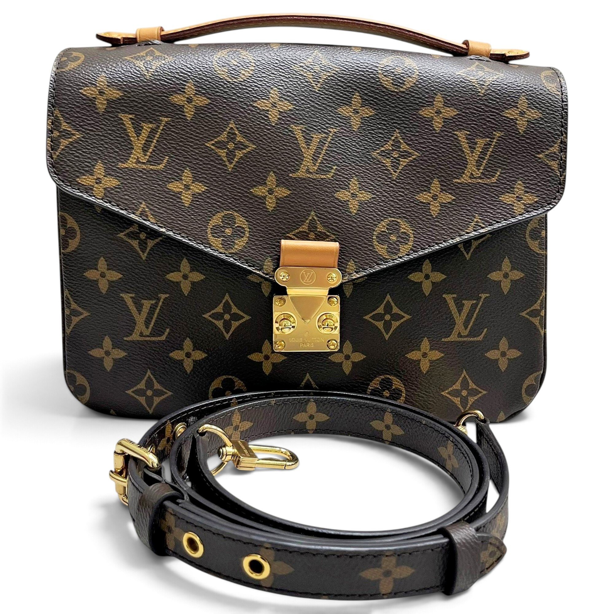 Metis leather handbag