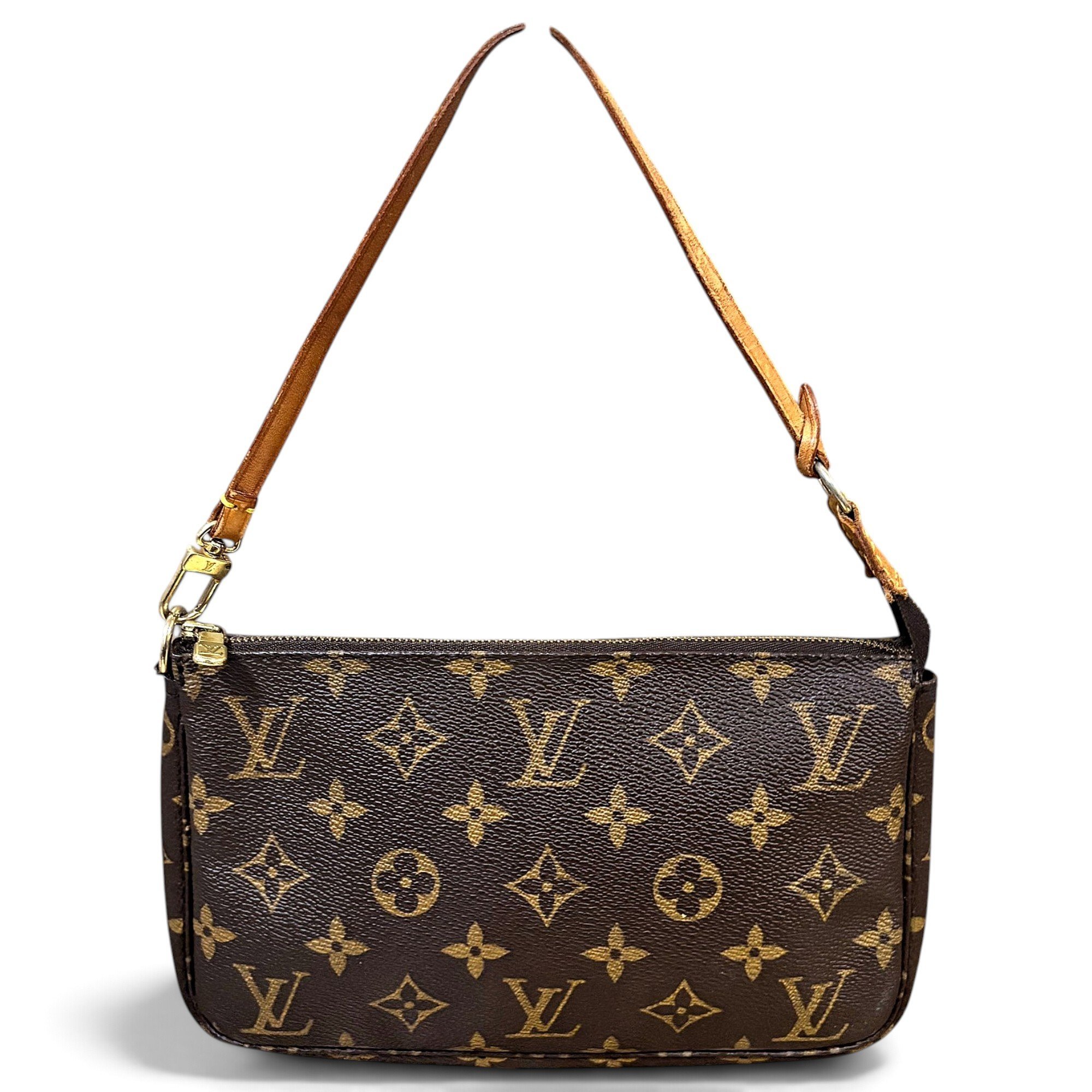 Pochette Accessoire leather handbag