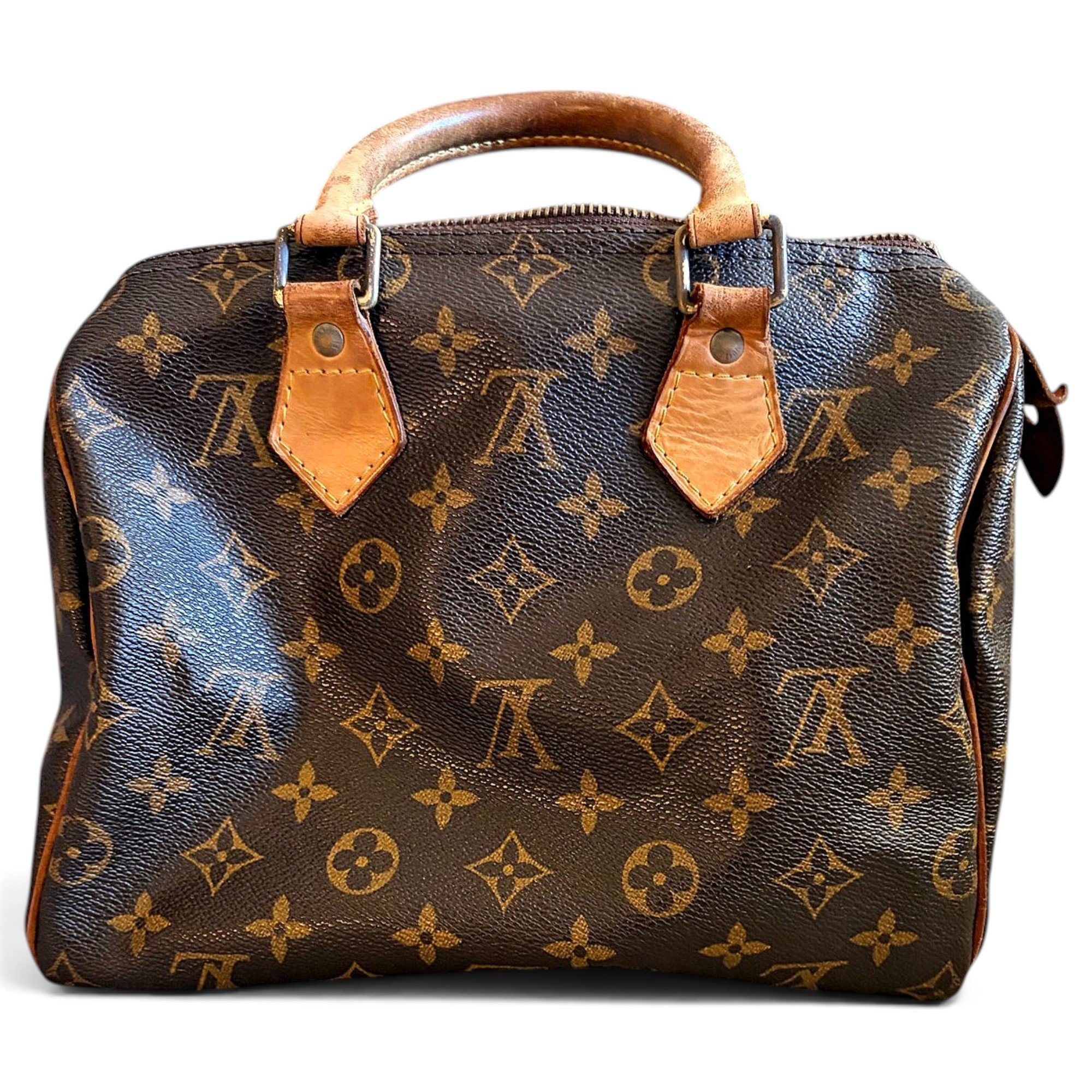 Louis Vuitton Speedy leather handbag