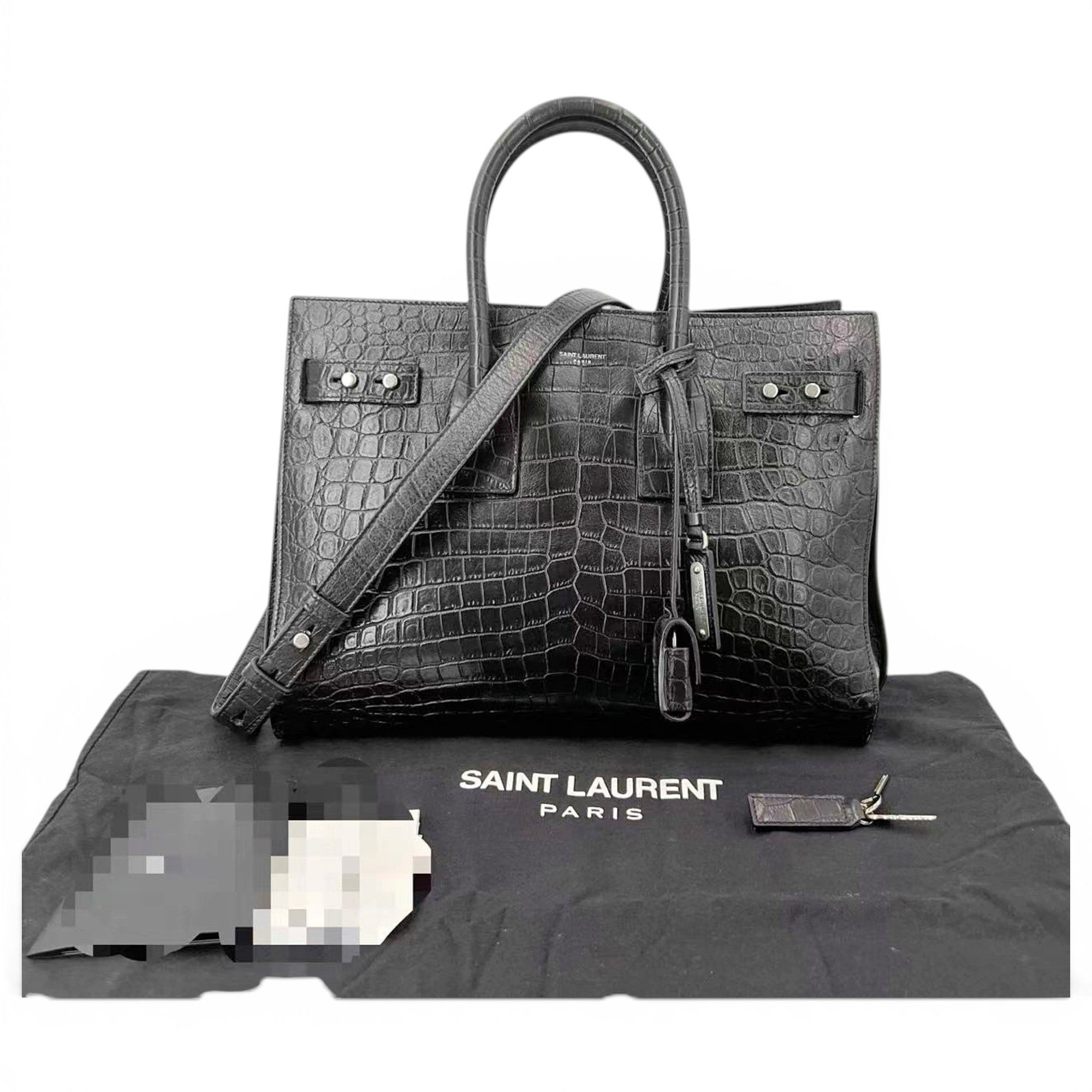 Sac de Jour leather handbag