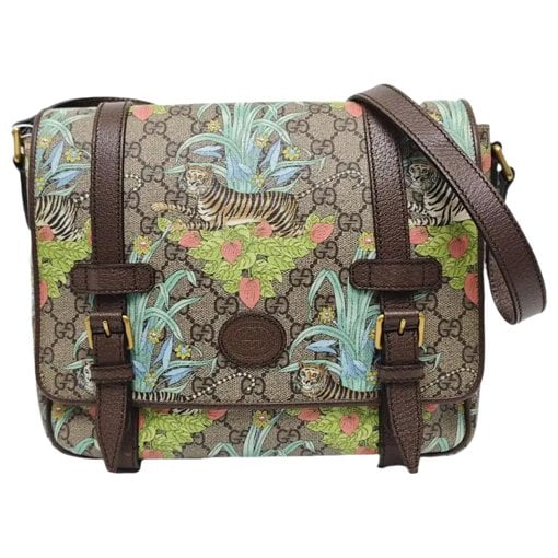 Leather crossbody bag