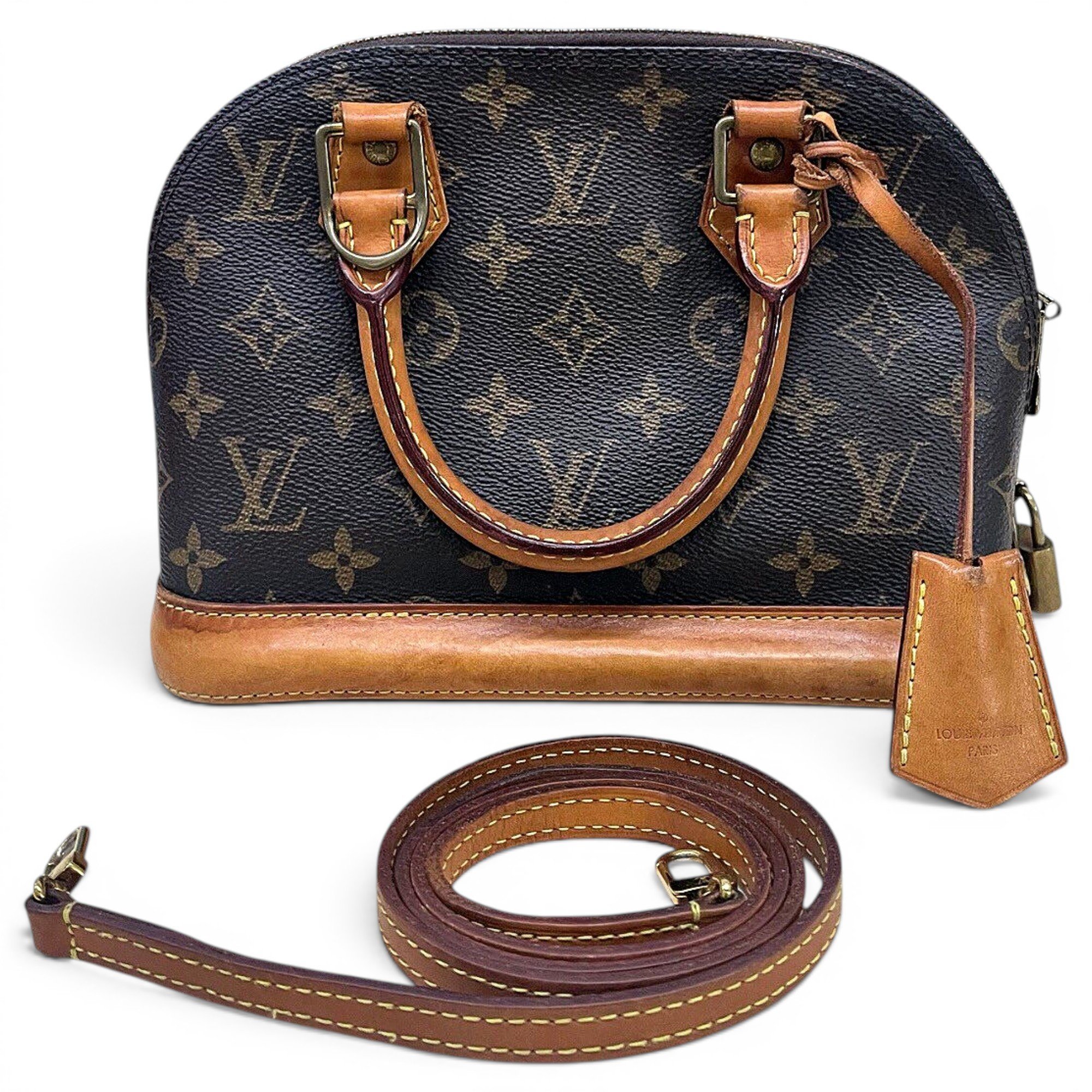 Alma BB leather handbag