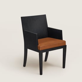 Reeditions J.-M. Frank par Hermès chair with armrests