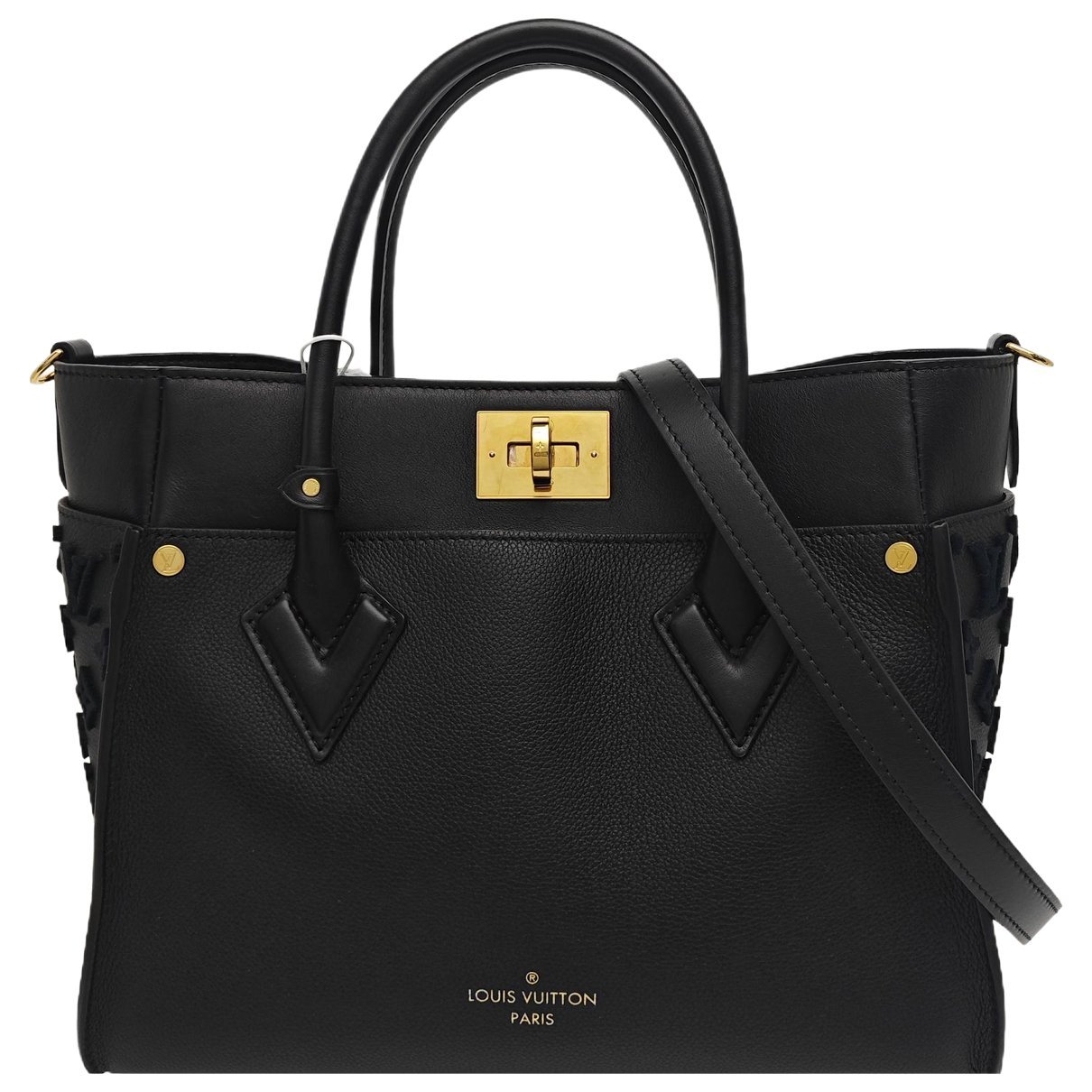 On My Side leather handbag