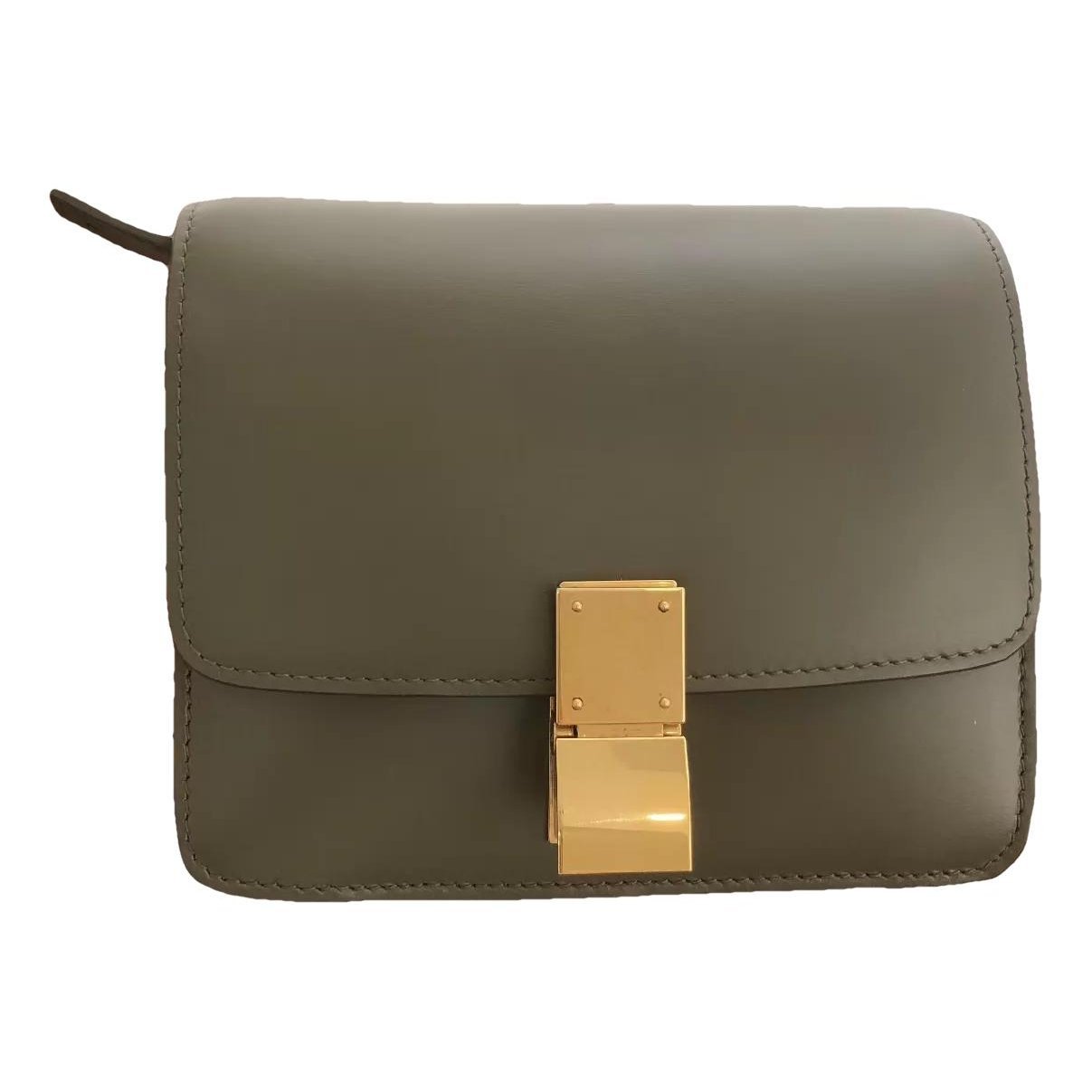 Classic leather handbag