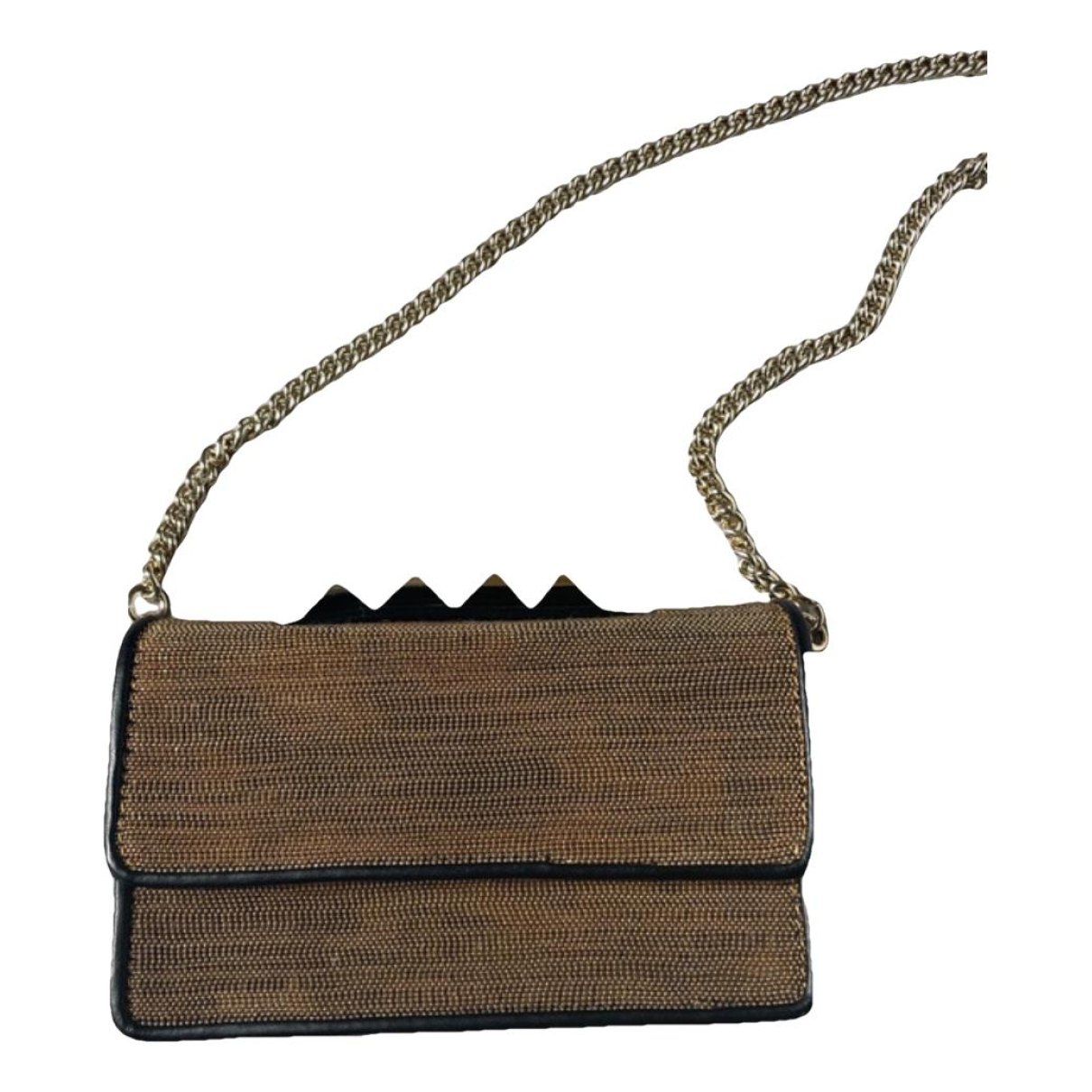 Salar Leather clutch bag