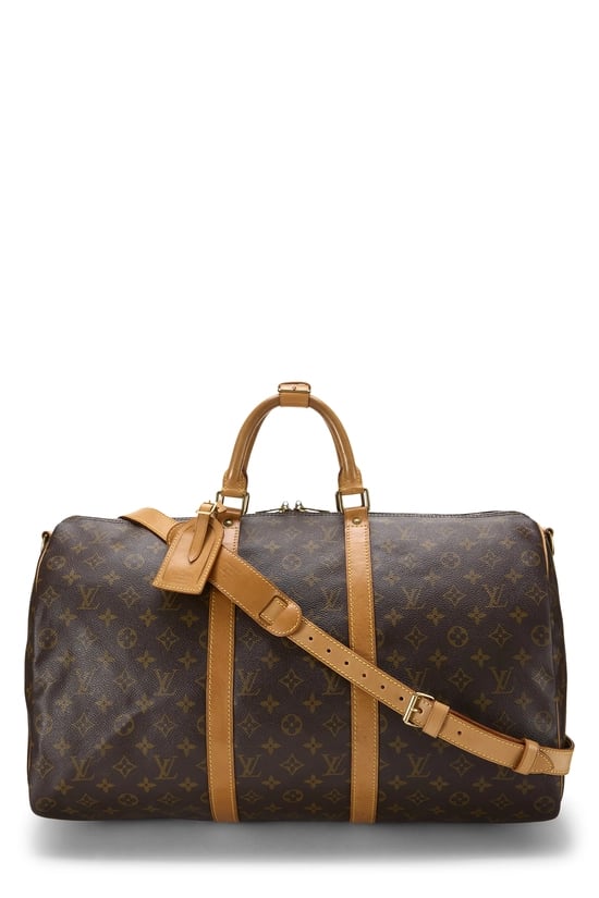 Louis Vuitton Monogram Canvas Keepall Bandouliere 50