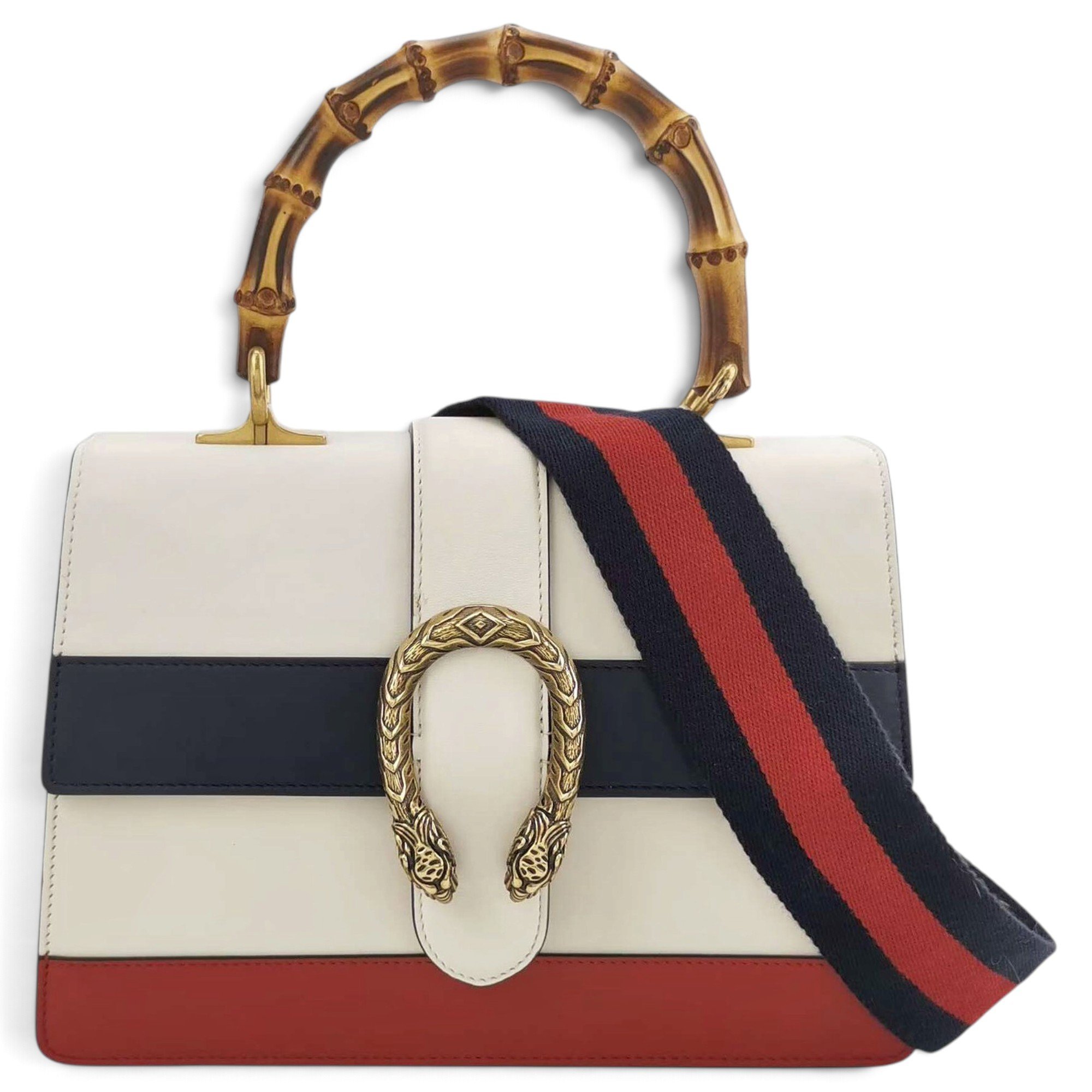 Dionysus Bamboo leather handbag