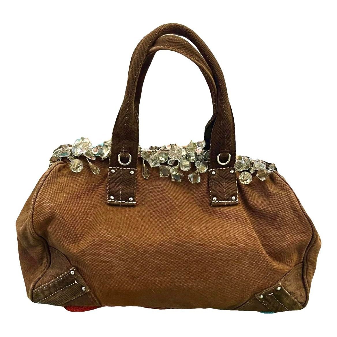 Linen handbag