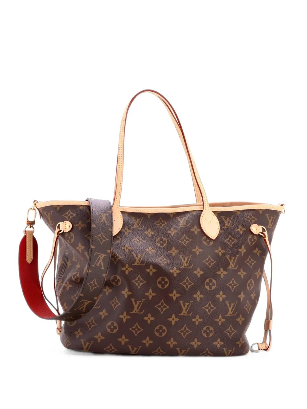 Neverfull Bandouliere Inside Out Monogram Canvas and Textile MM tote bag