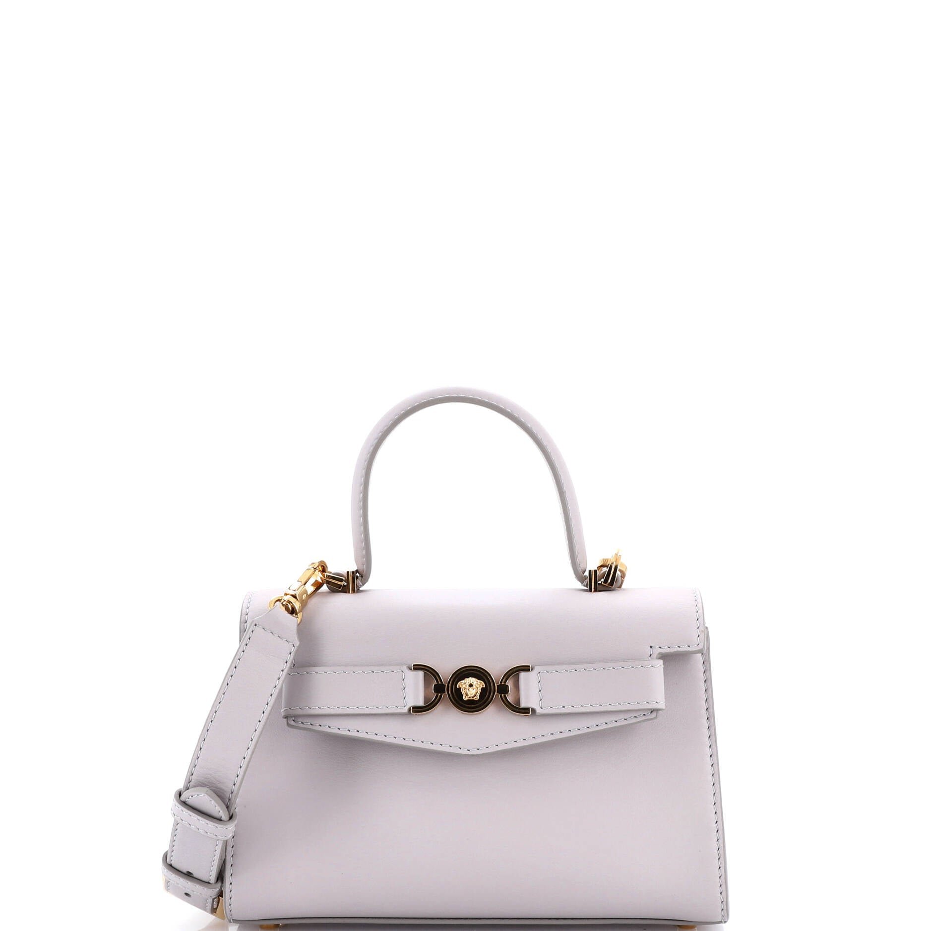 Versace Medusa 95 Top Handle Bag Leather Small