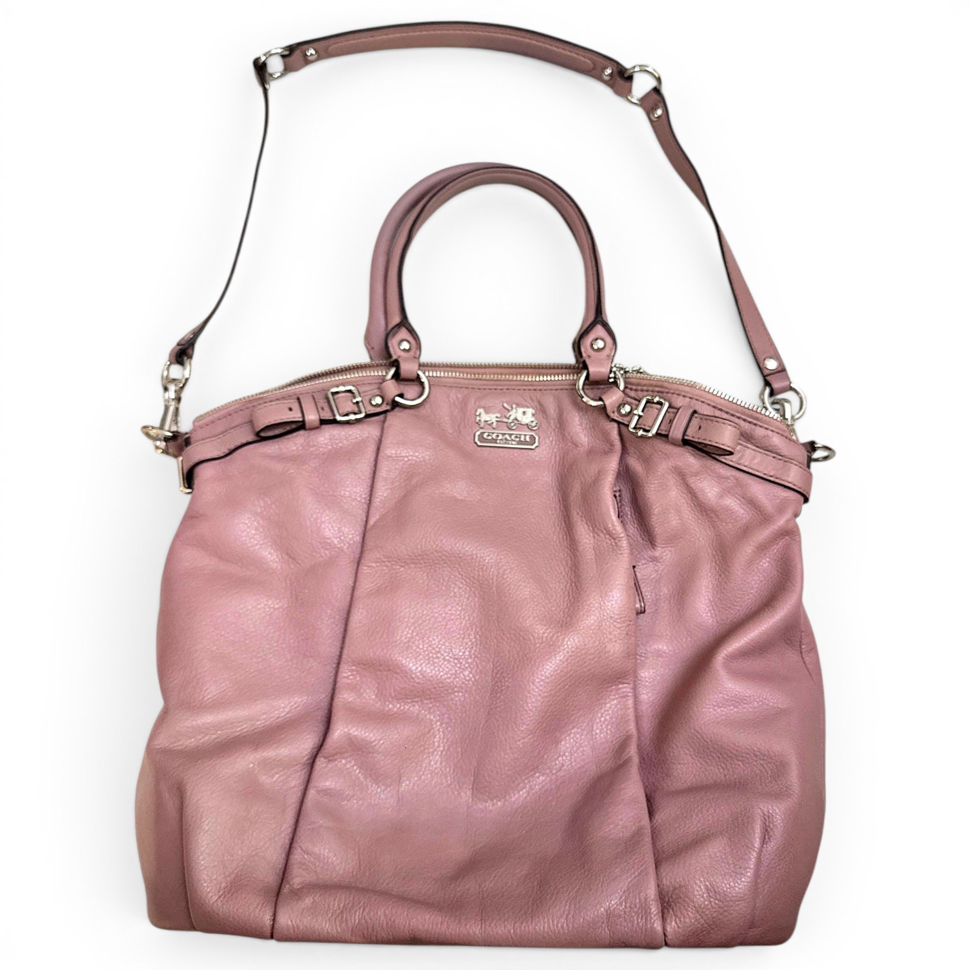 Leather handbag