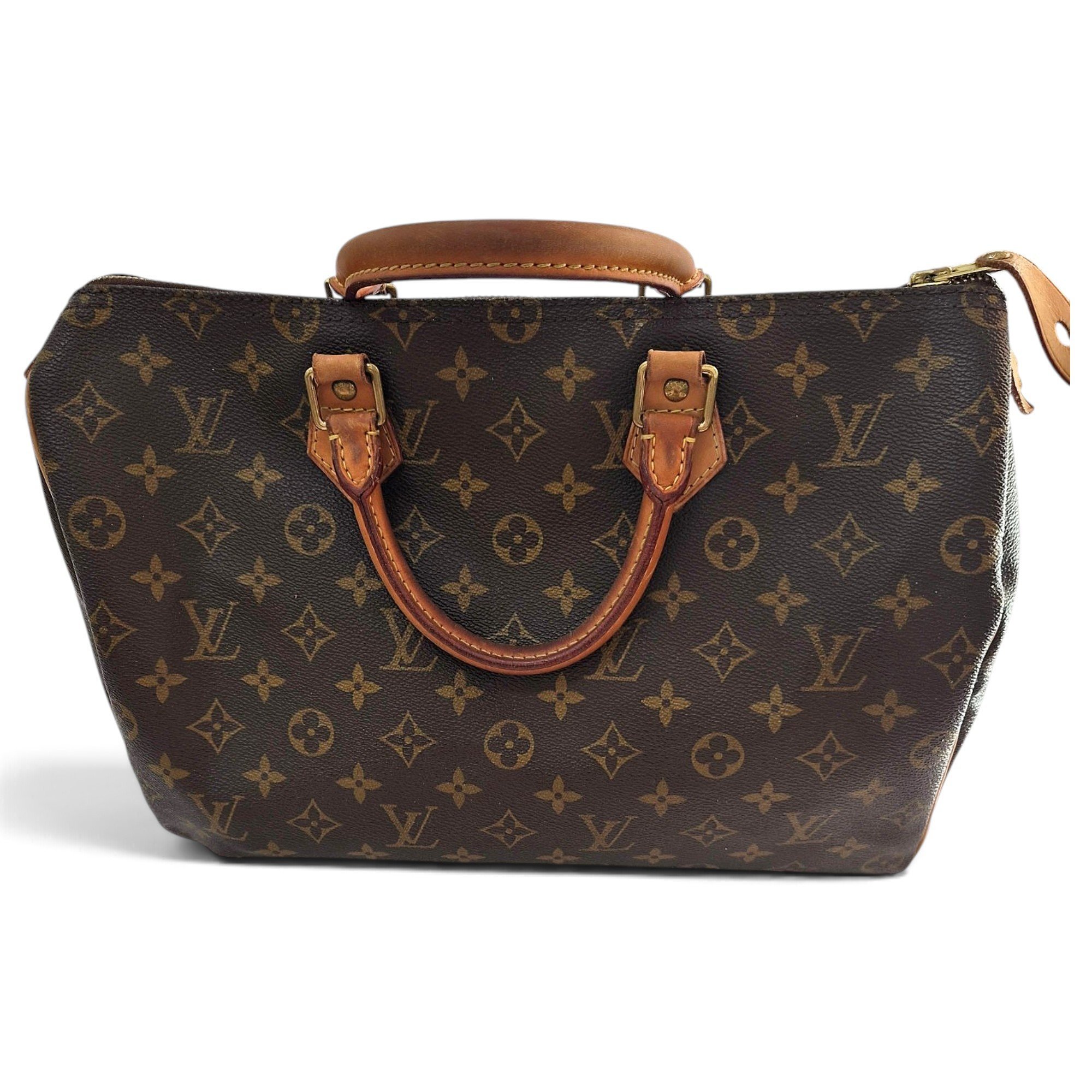 Louis Vuitton Speedy leather handbag