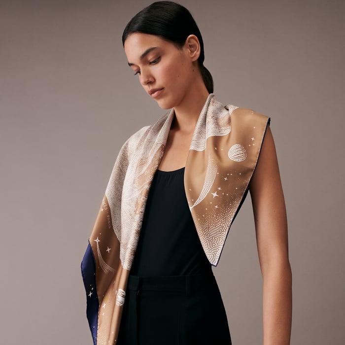 Clair De Lune Double Face Scarf 90