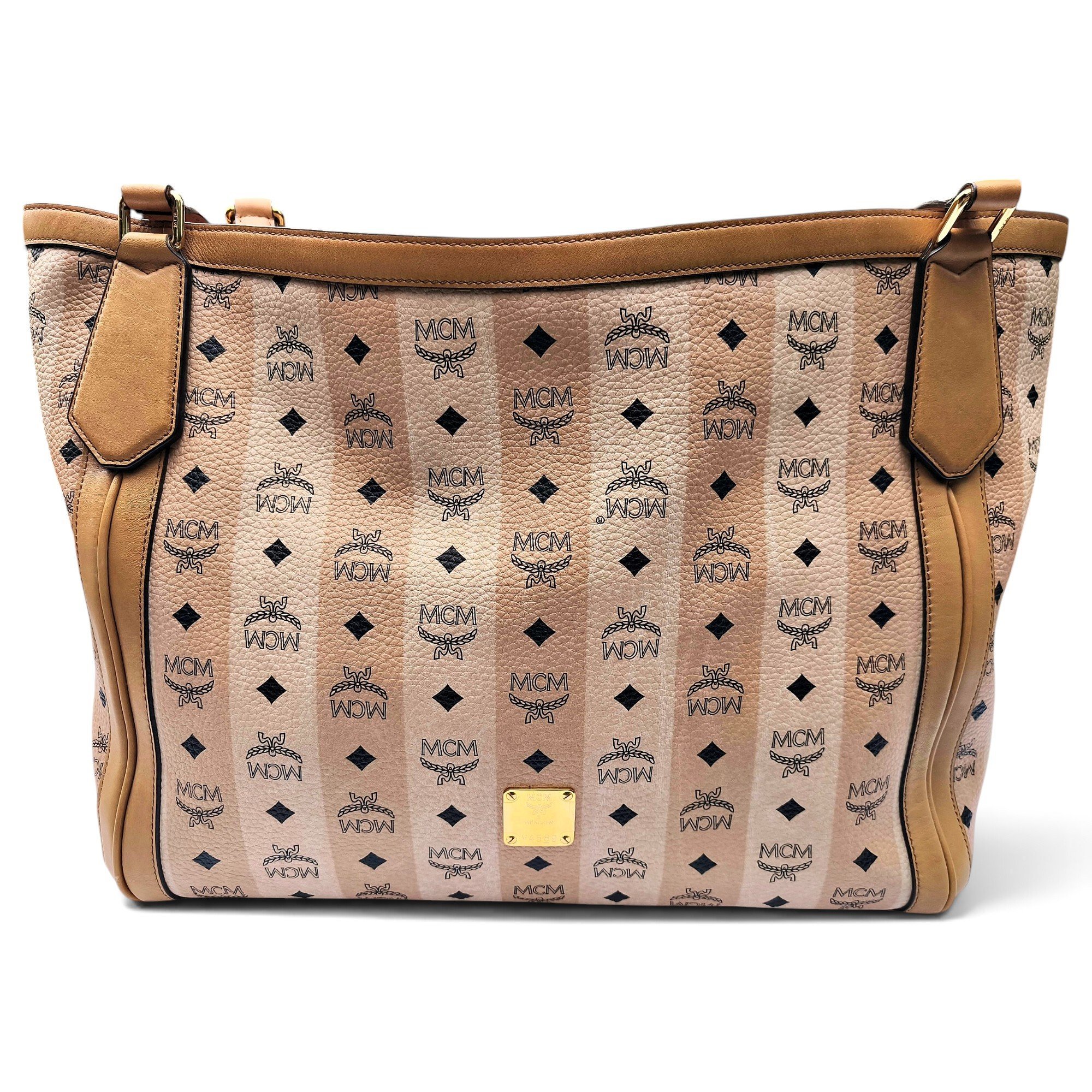 Leather tote