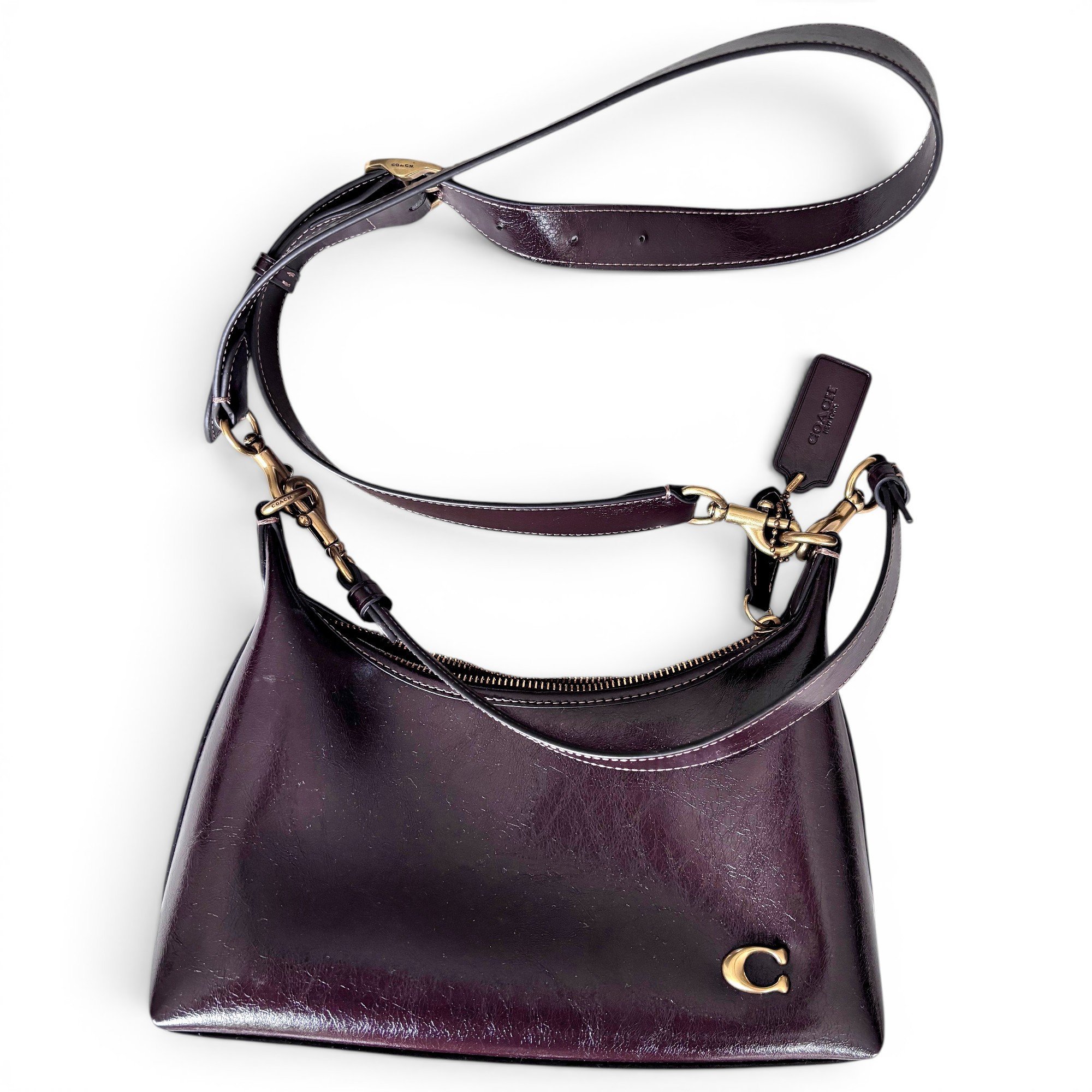 Leather handbag