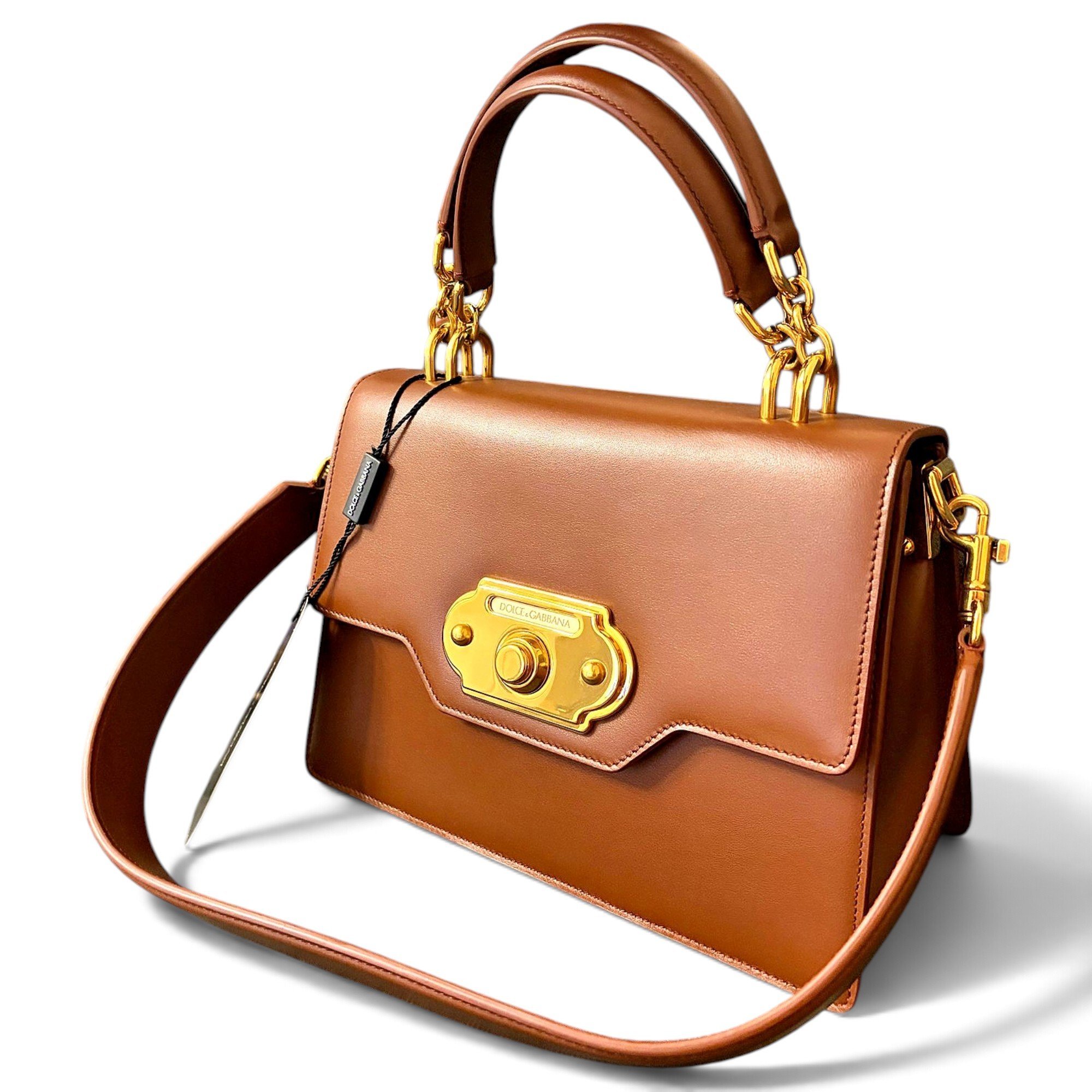 Welcome leather crossbody bag