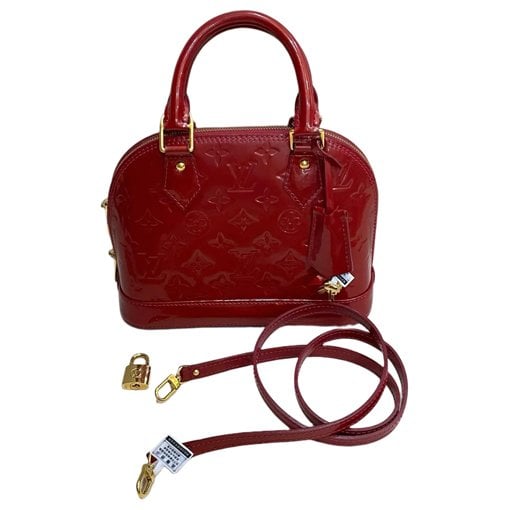 Alma BB patent leather handbag
