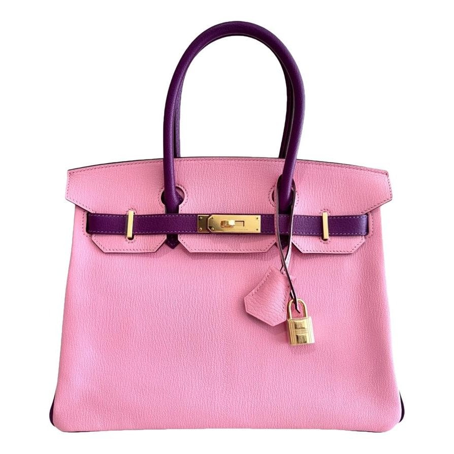 Birkin 30 leather satchel