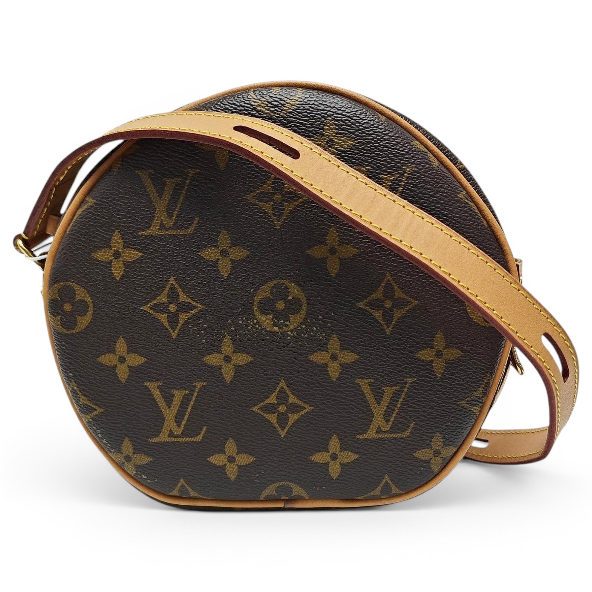 Micro boite chapeau leather handbag