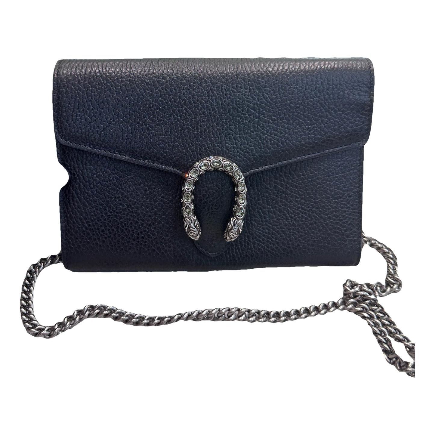 Dionysus Chain Wallet leather handbag