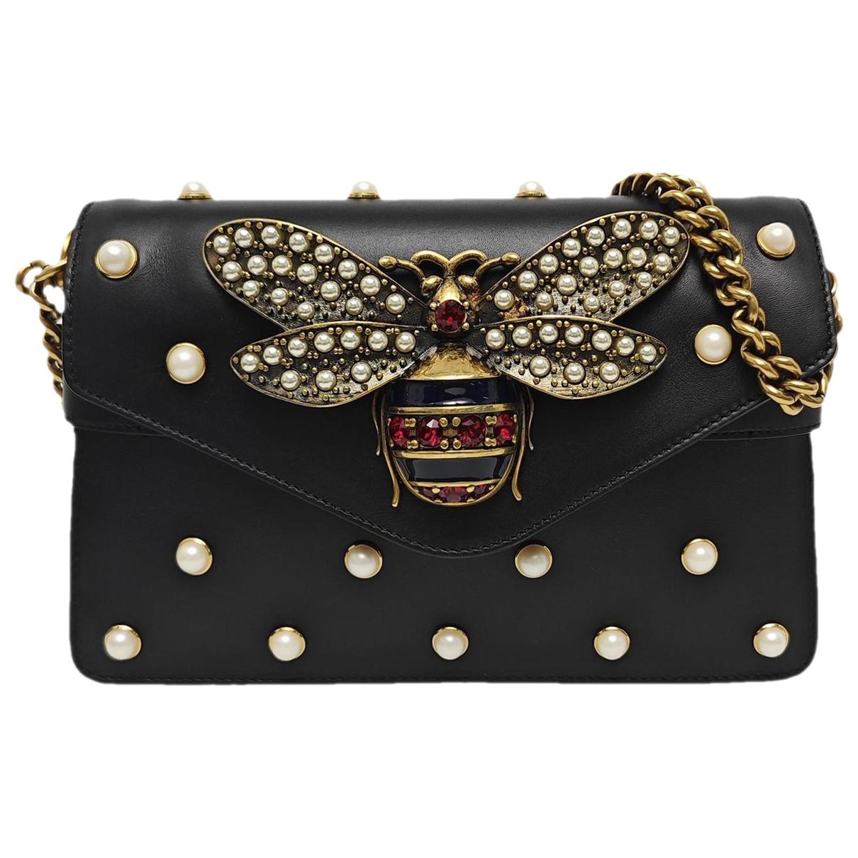 Queen Margaret leather handbag