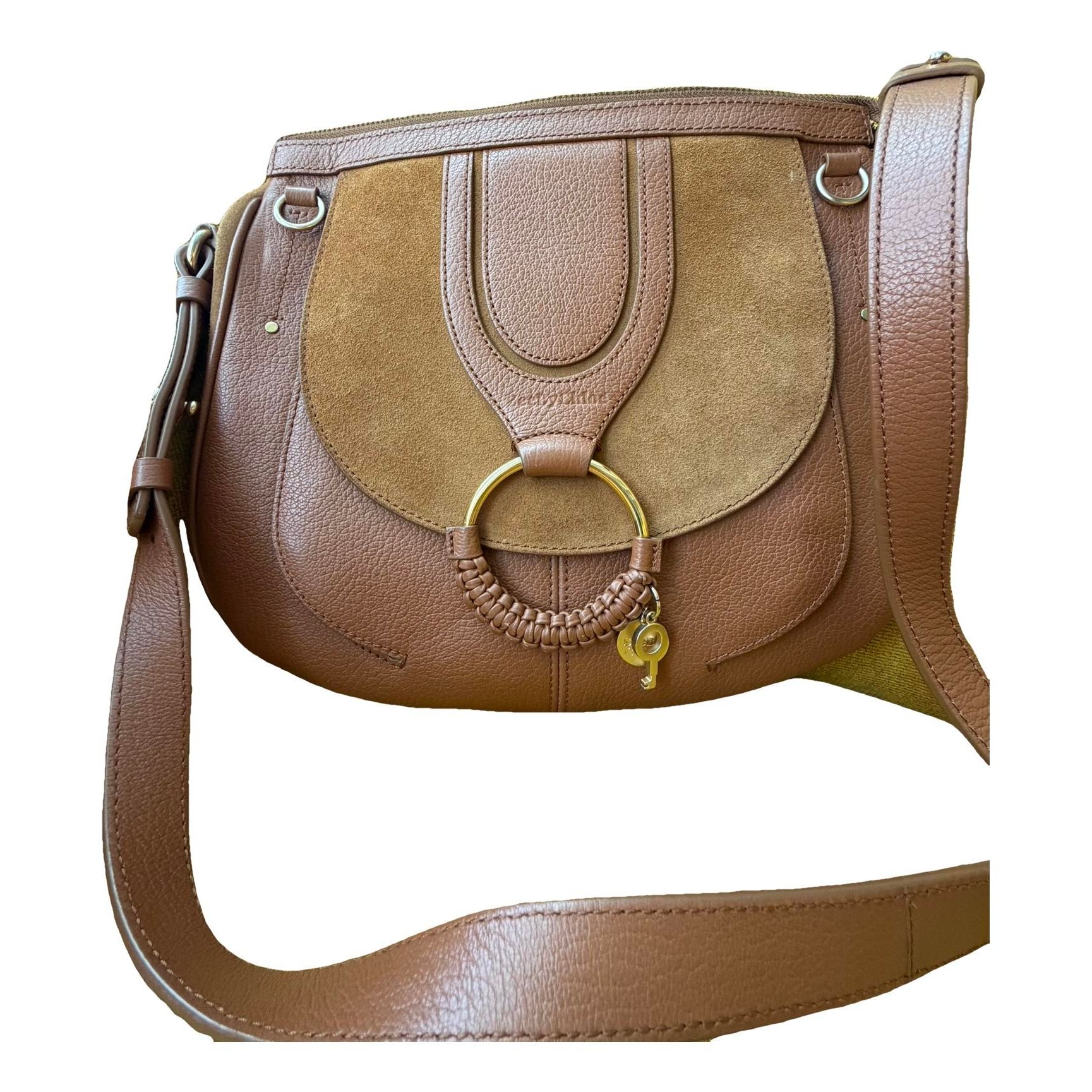 Leather handbag