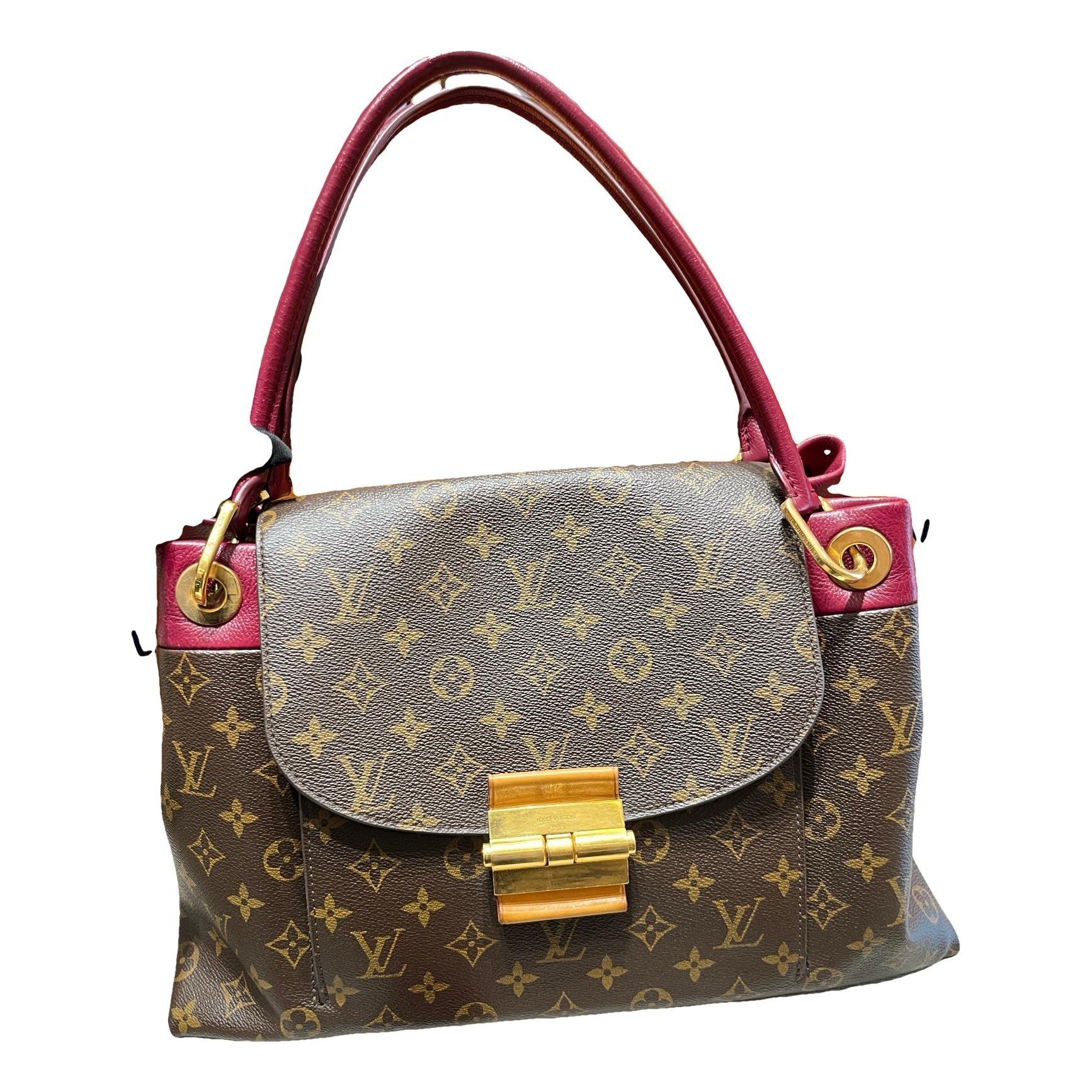 Olympe leather handbag