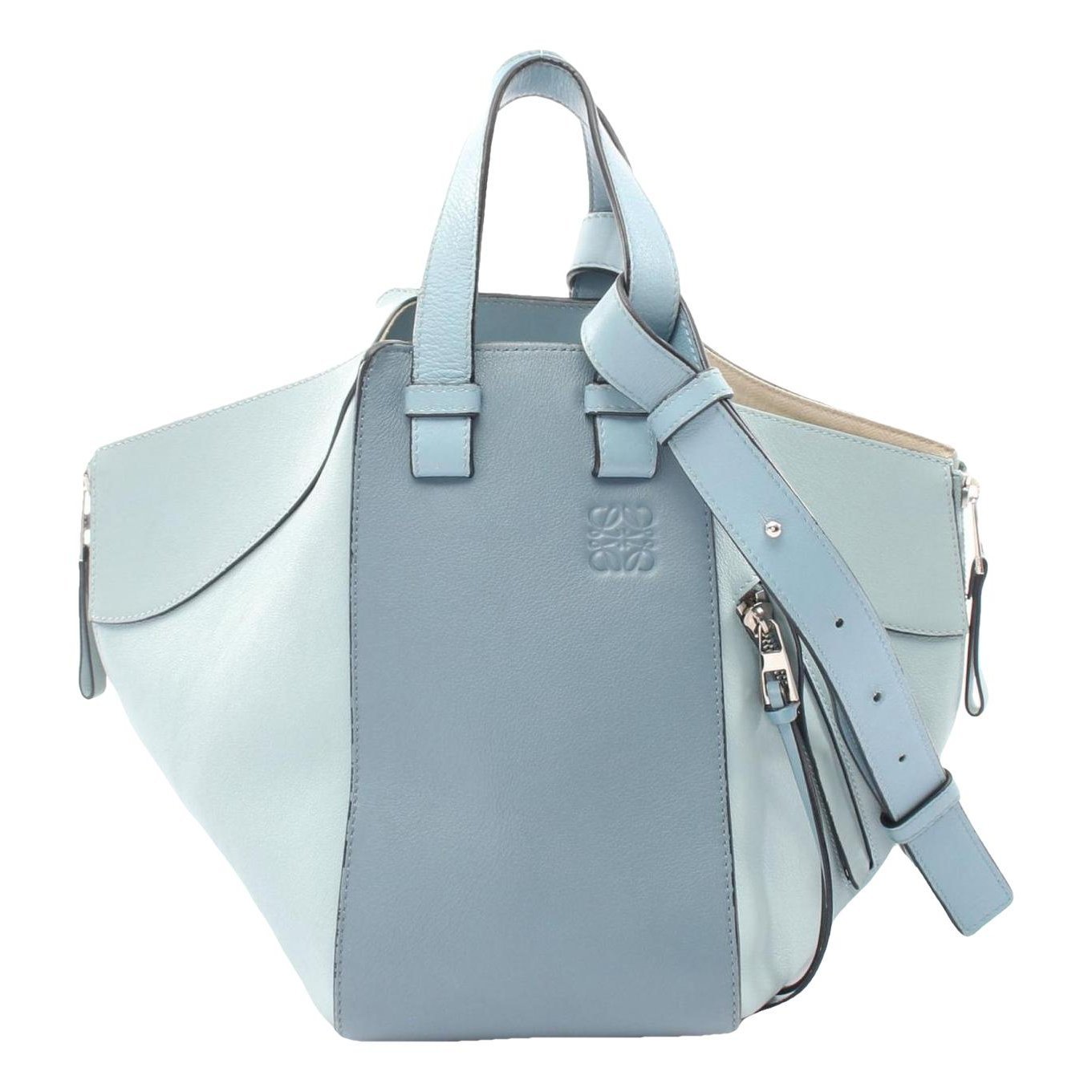 Hammock leather handbag