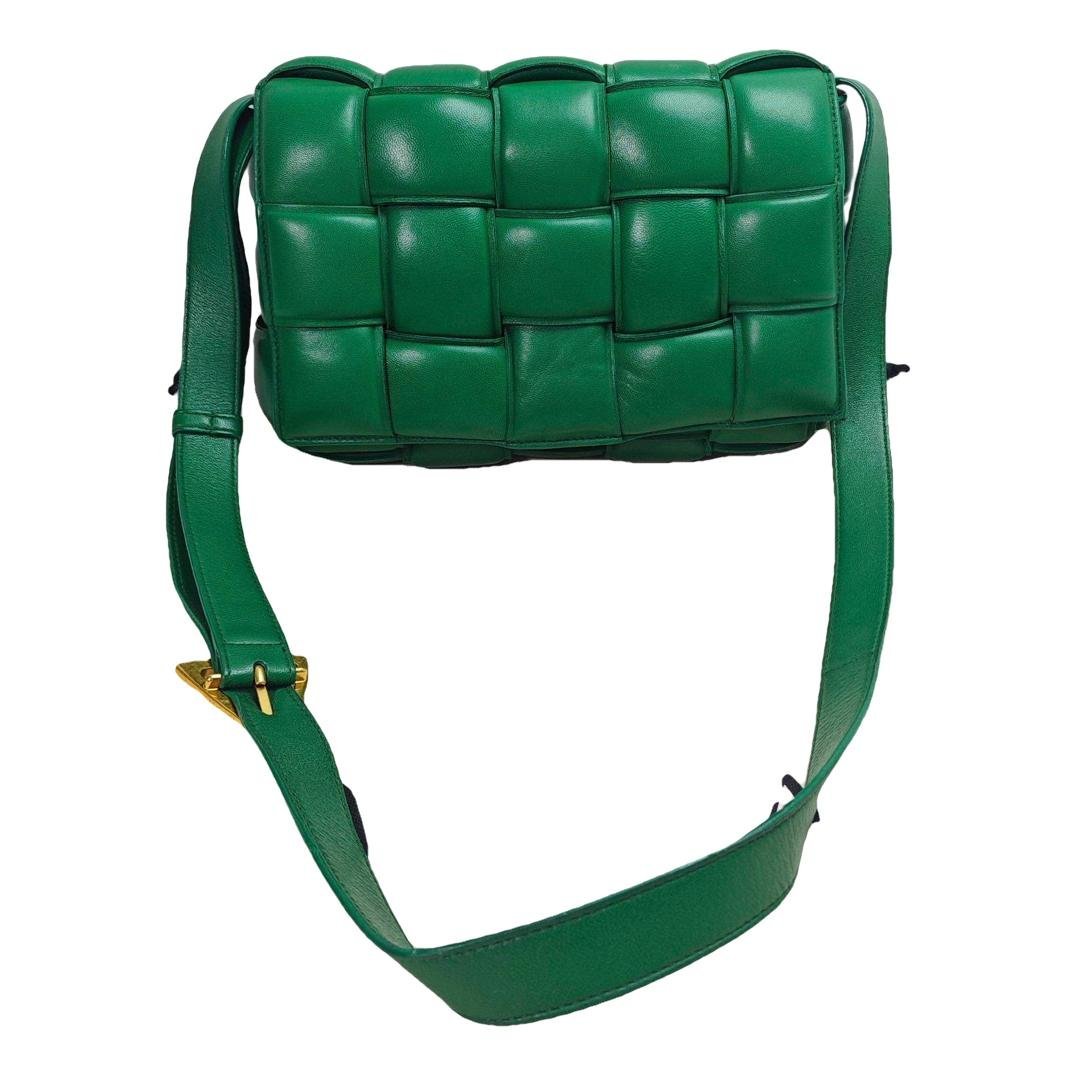 Cassette Padded leather crossbody bag