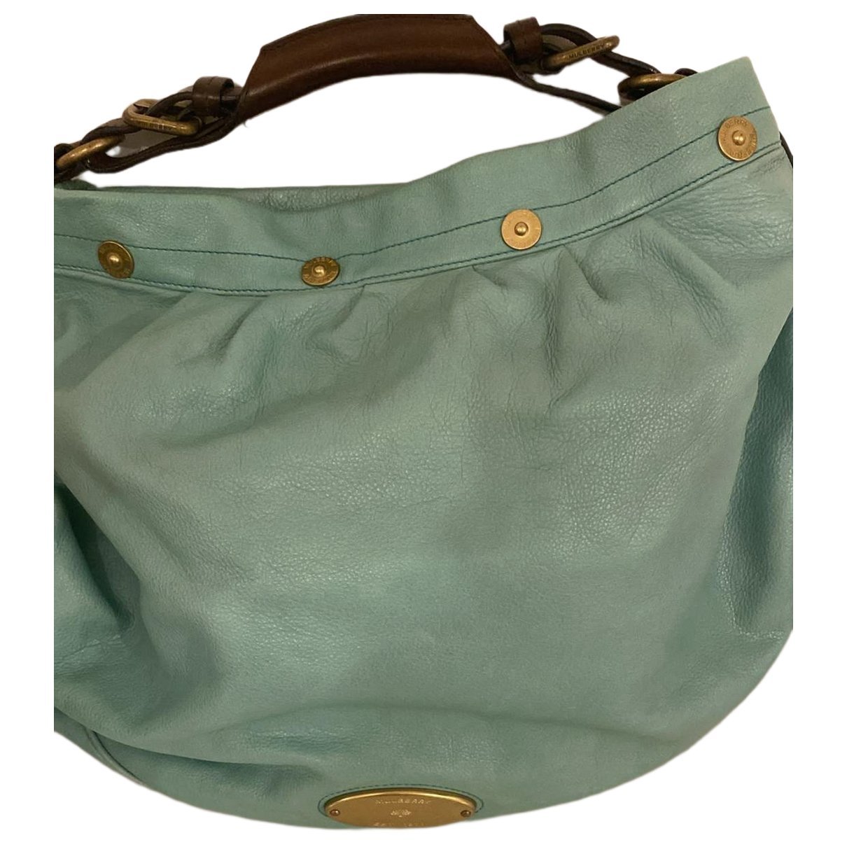 Leather tote