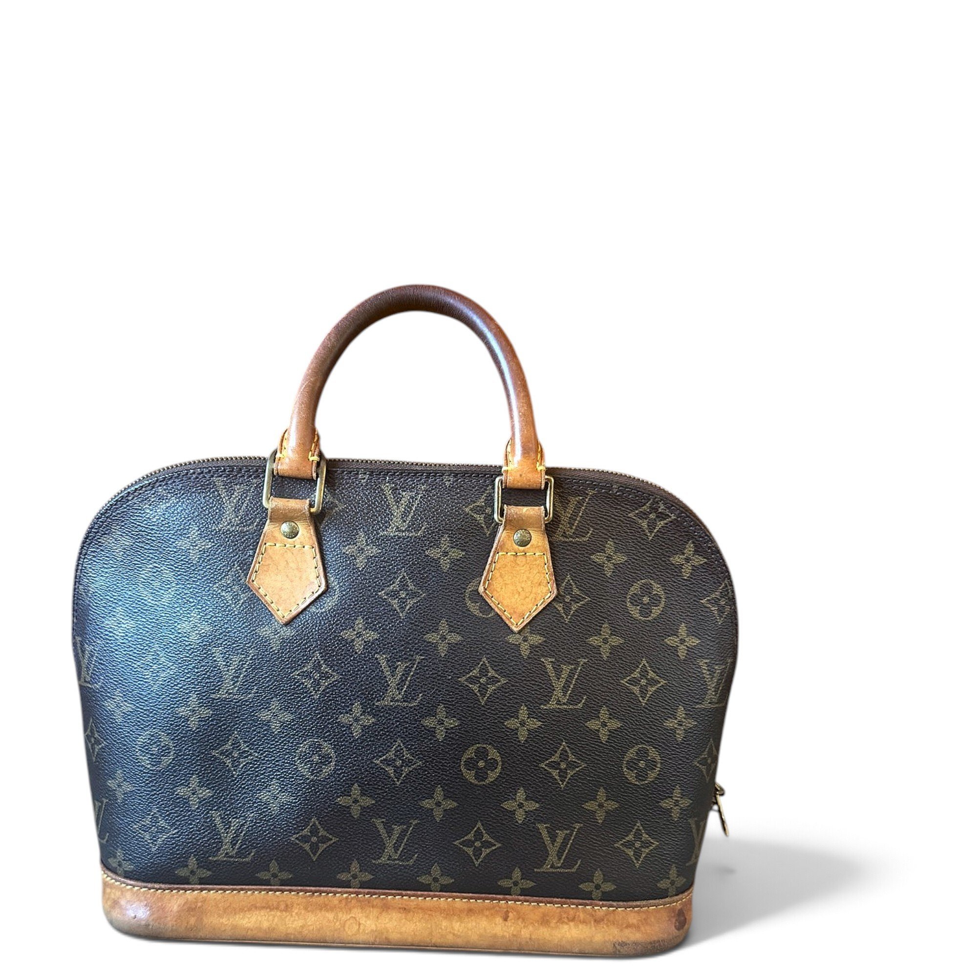 Alma leather handbag