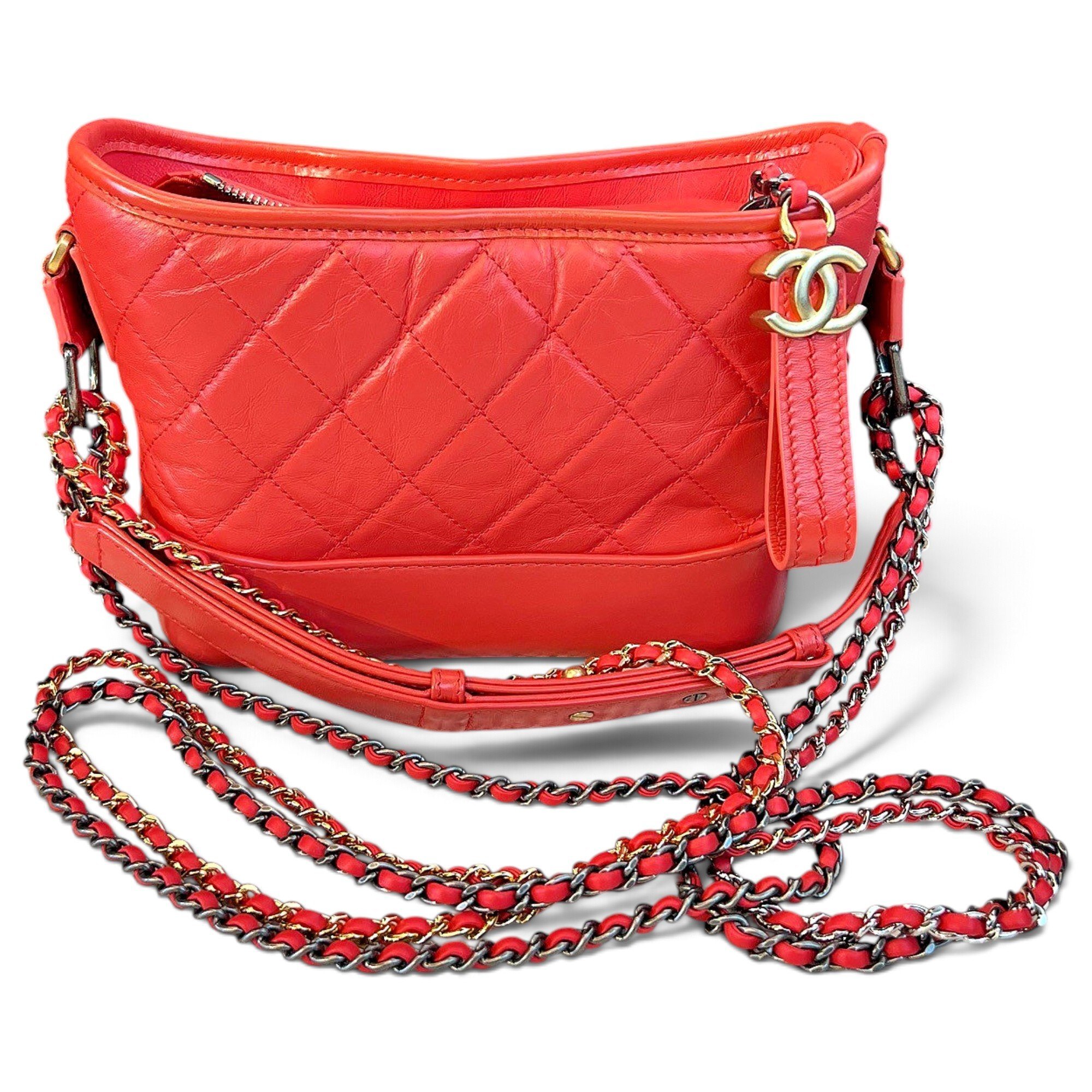 Chanel Gabrielle leather handbag