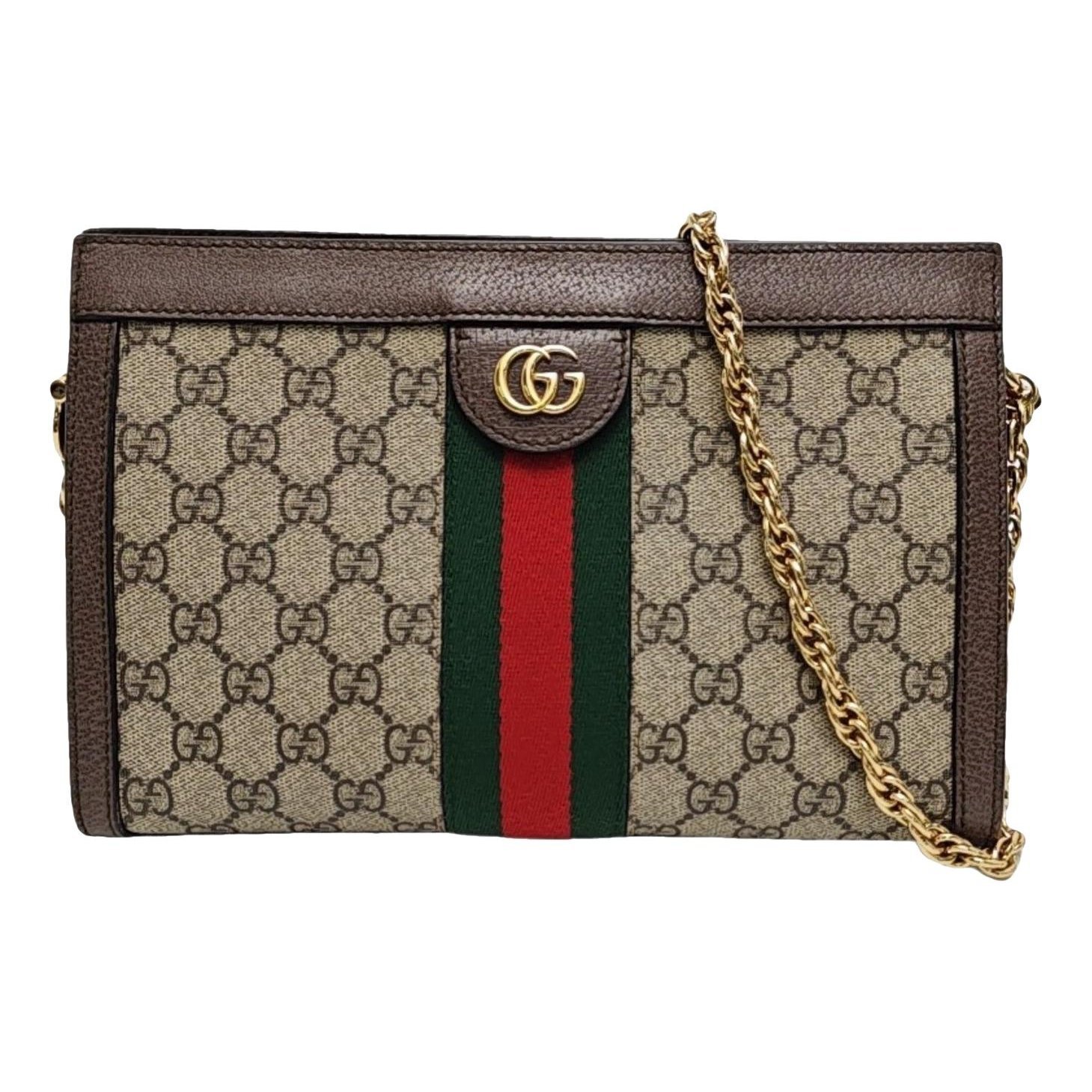 Ophidia leather handbag