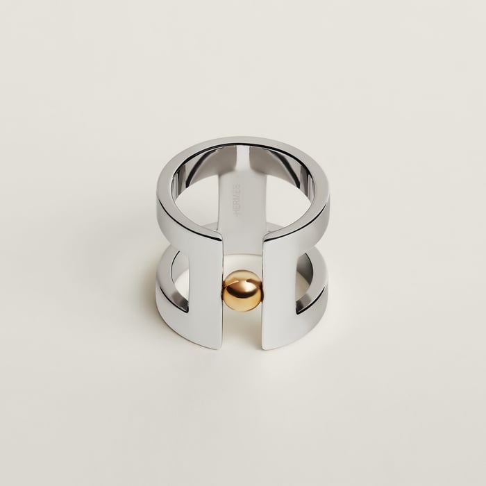 H Perle Scarf Ring