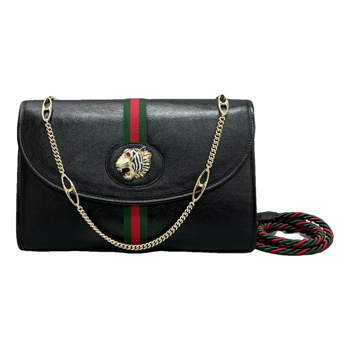 Rajah leather handbag