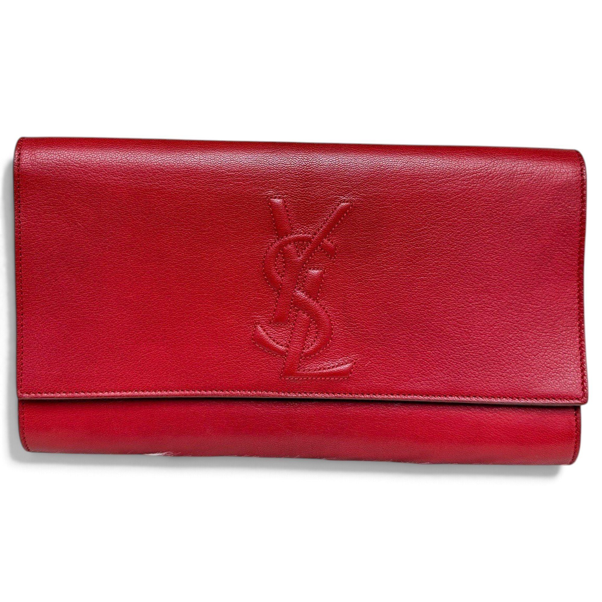 Kate monogramme leather clutch bag