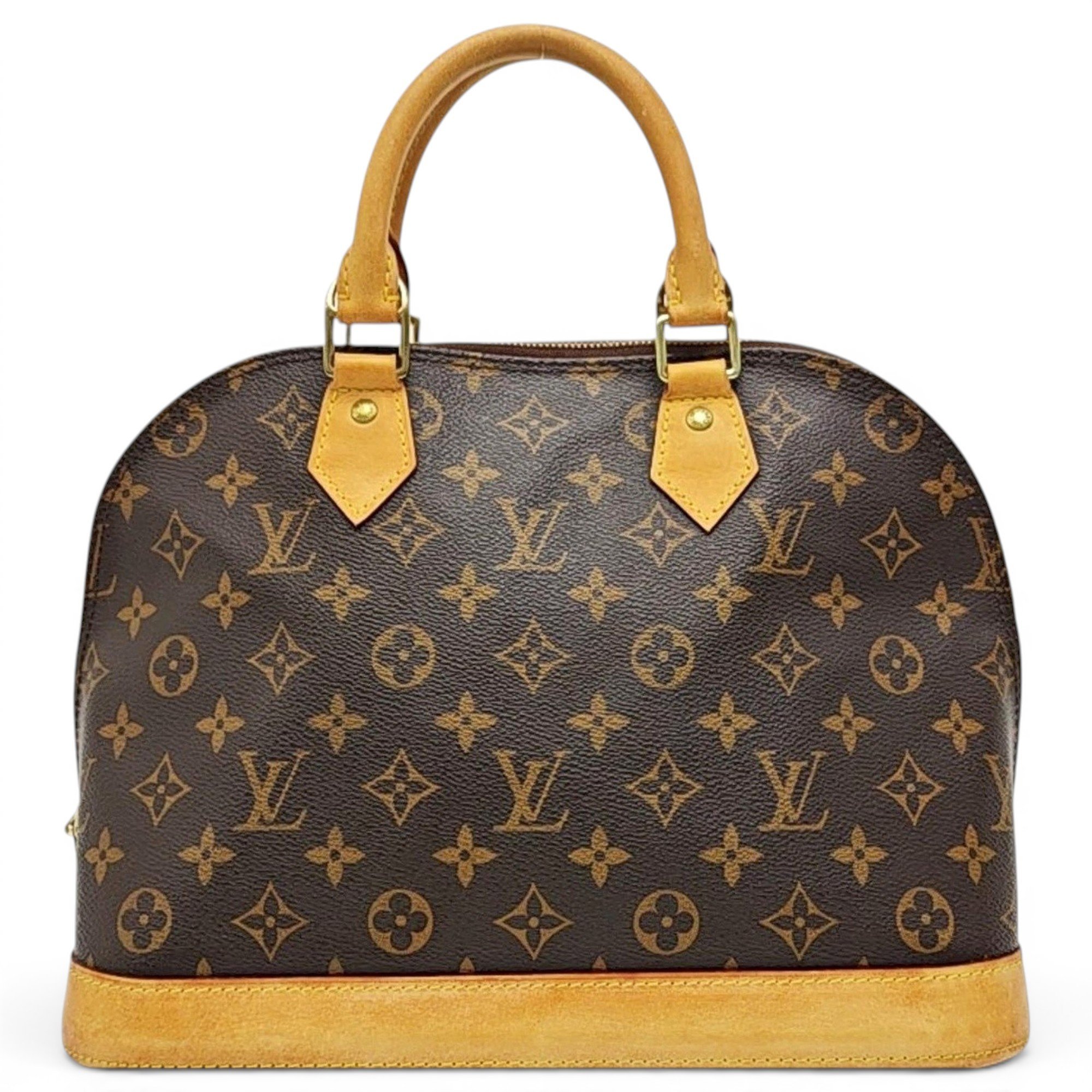 Alma leather handbag