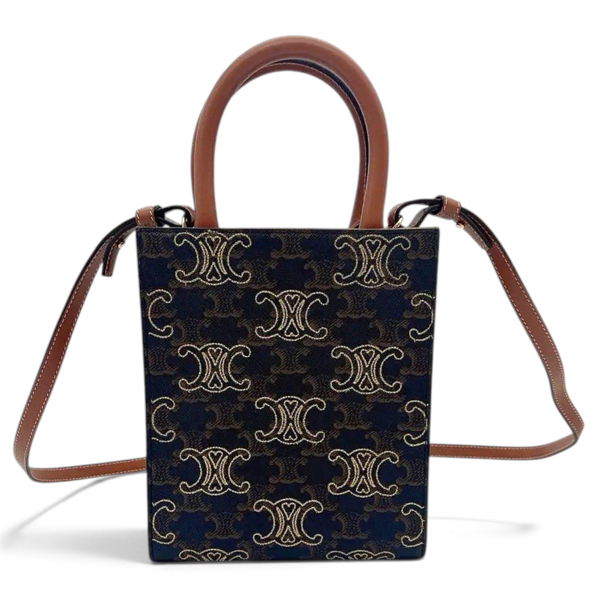 Vinyl handbag